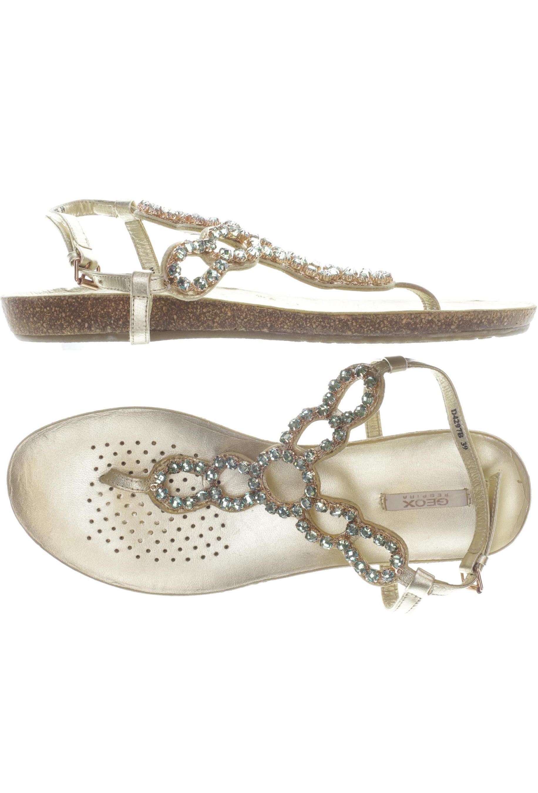 

Geox Damen Sandale, beige, Gr. 39