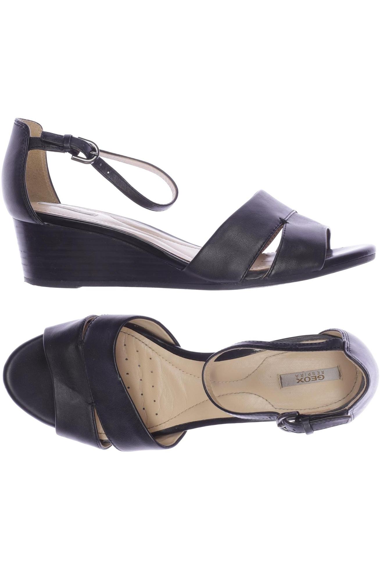 

Geox Damen Sandale, schwarz