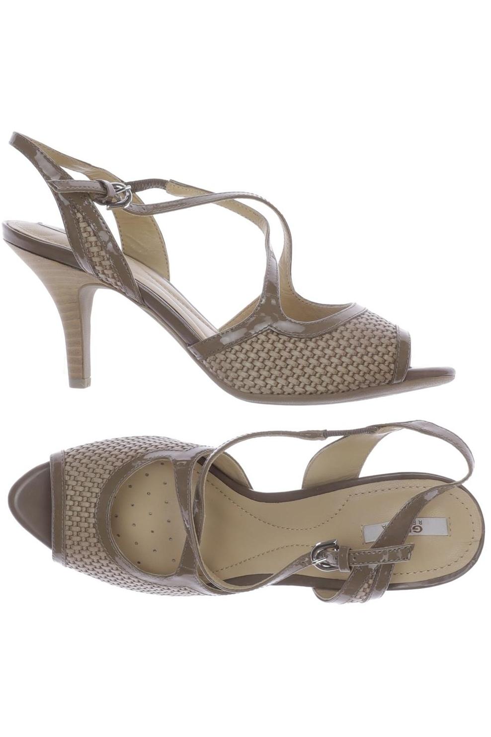 

Geox Damen Sandale, beige, Gr. 38