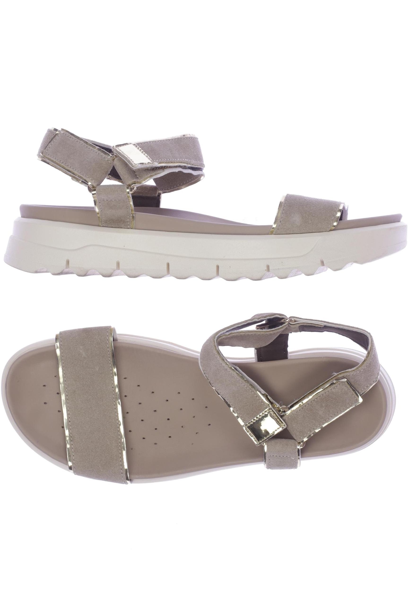 

Geox Damen Sandale, beige, Gr. 41
