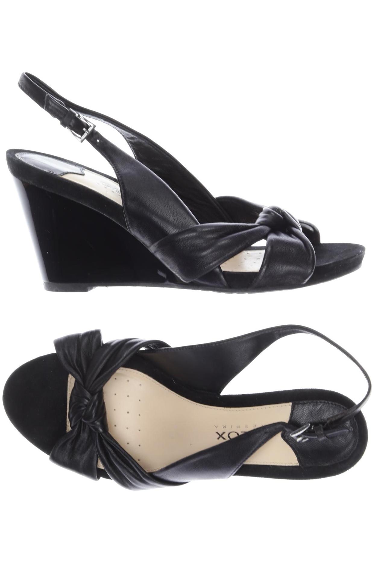 

Geox Damen Sandale, schwarz, Gr. 38