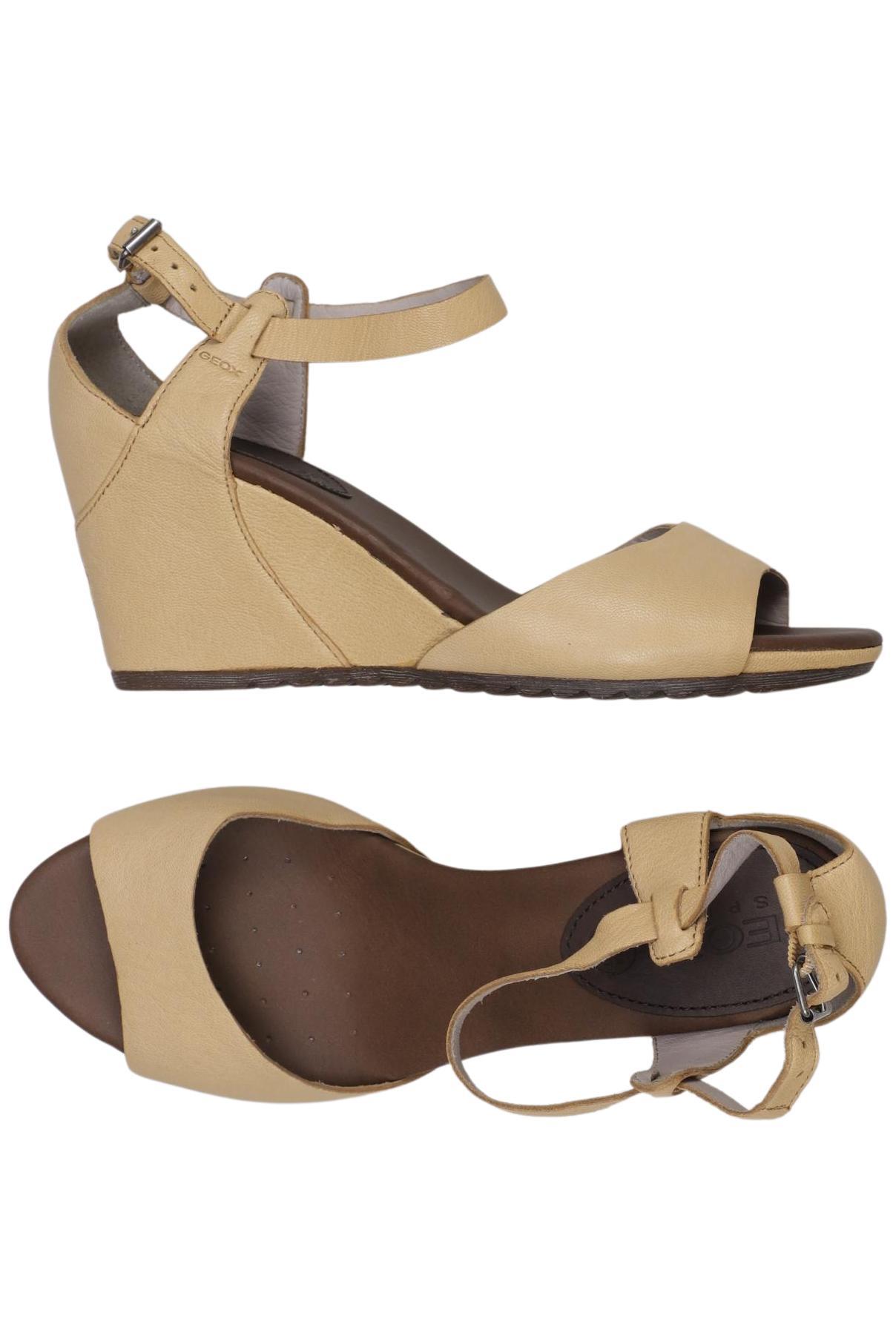 

Geox Damen Sandale, beige, Gr. 37