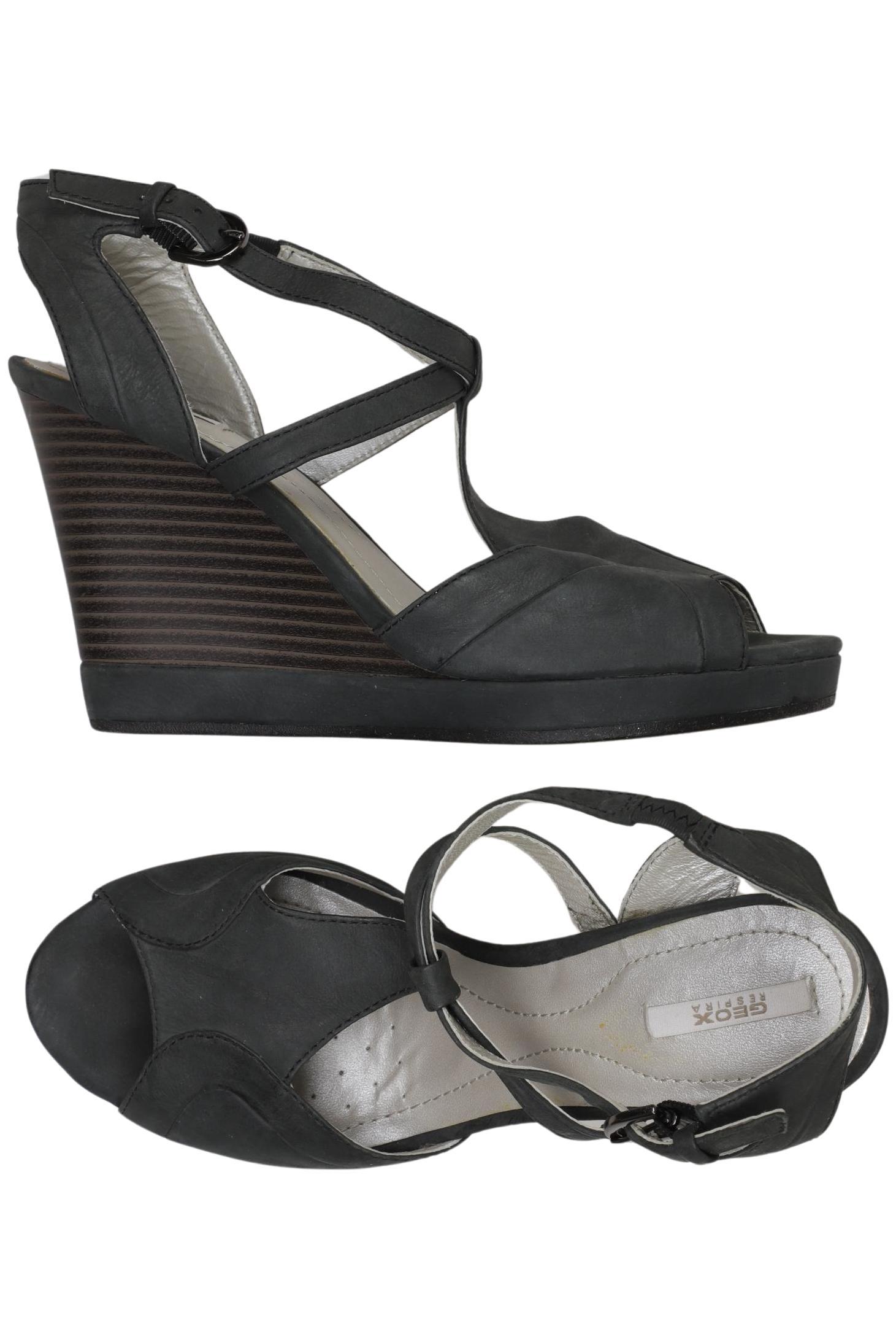 

Geox Damen Sandale, schwarz, Gr. 38