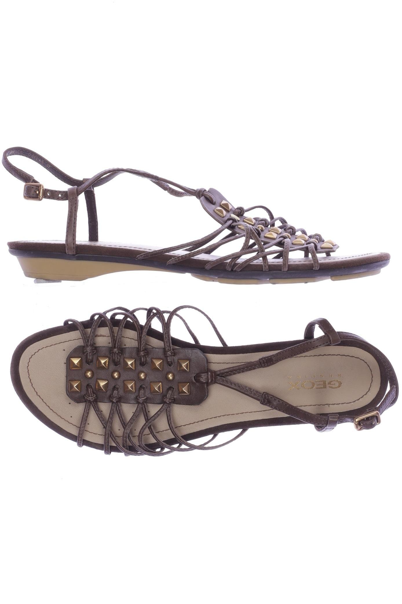 

Geox Damen Sandale, braun, Gr. 37