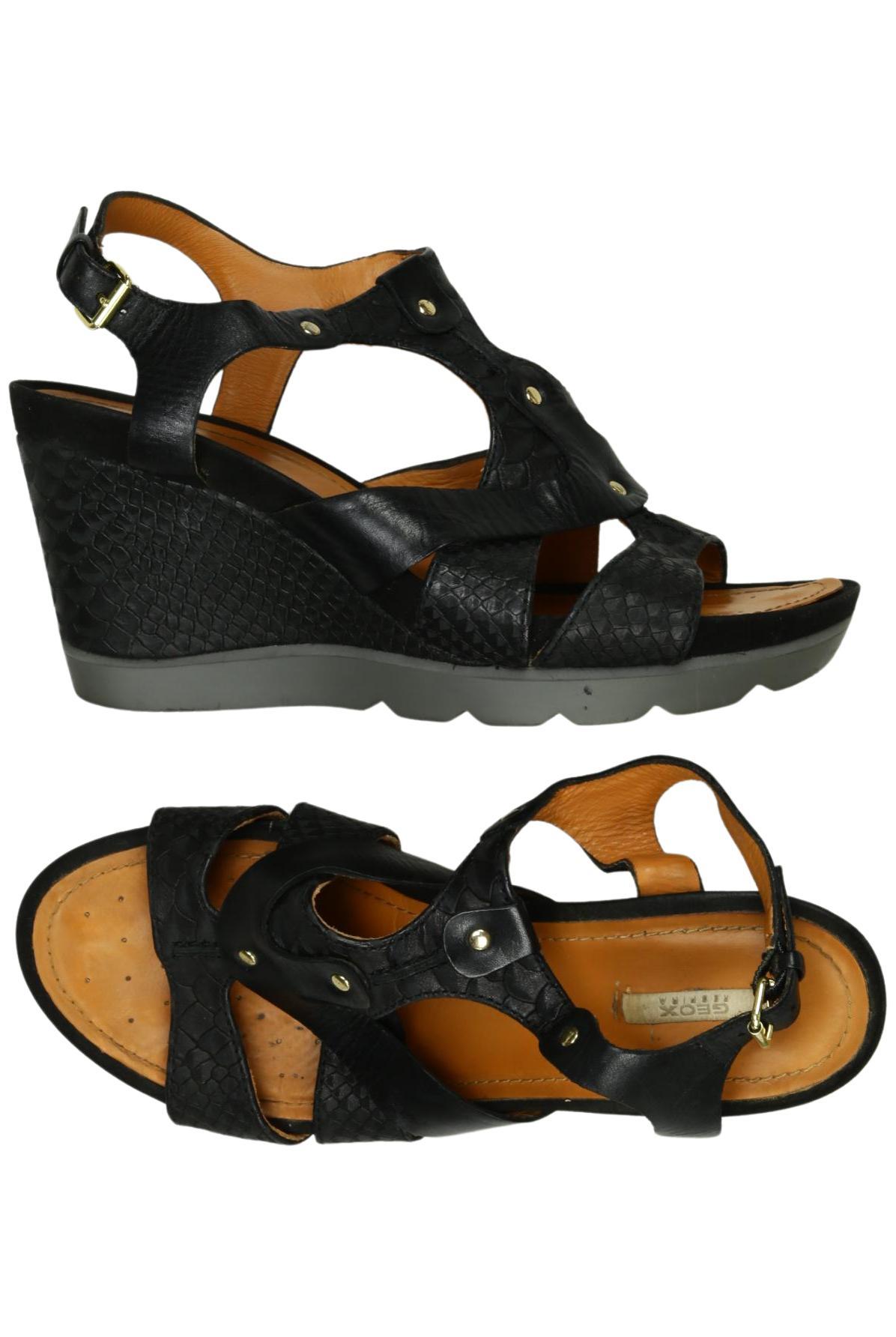 

Geox Damen Sandale, schwarz, Gr. 38