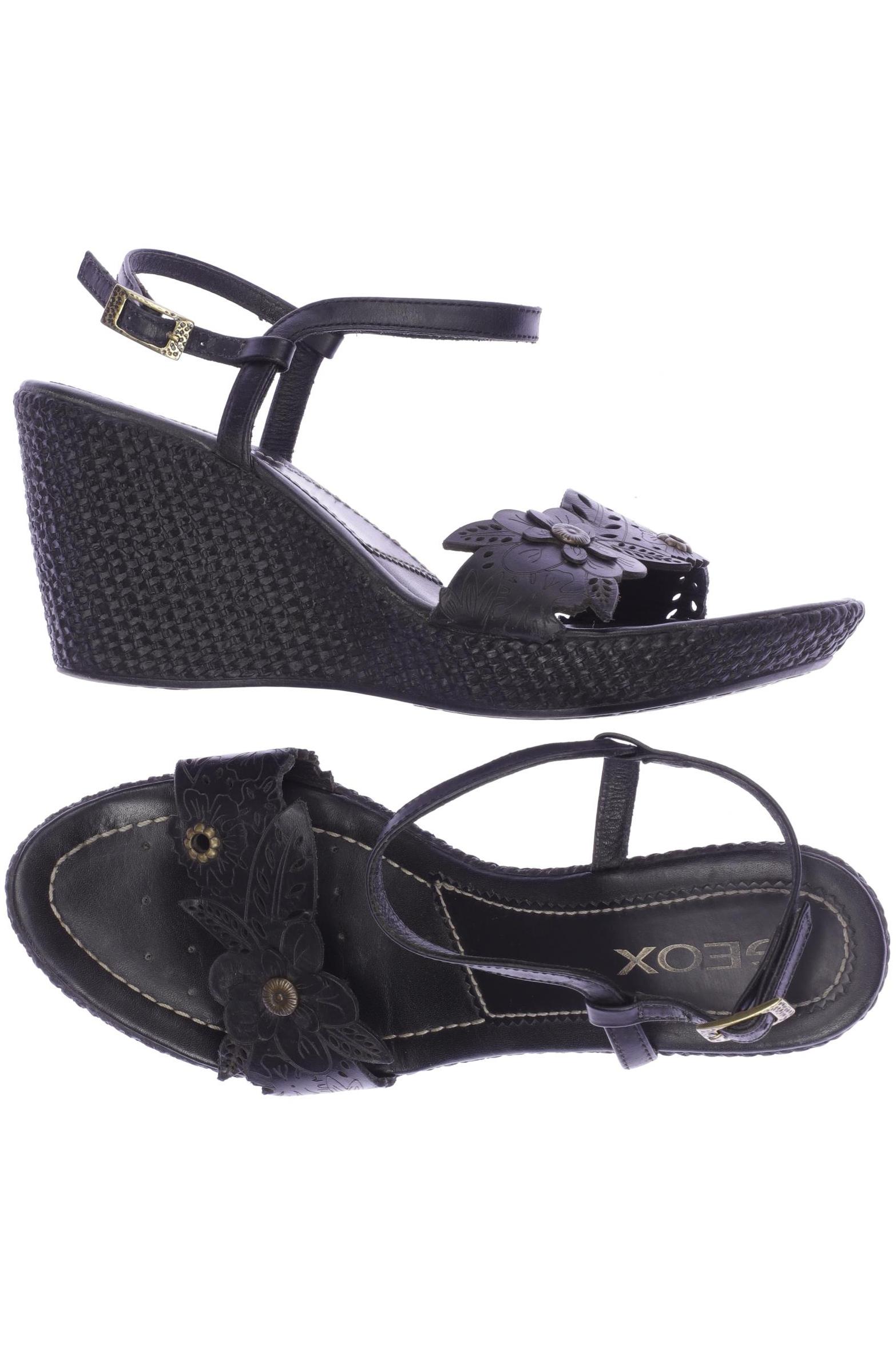 

Geox Damen Sandale, schwarz, Gr. 38.5