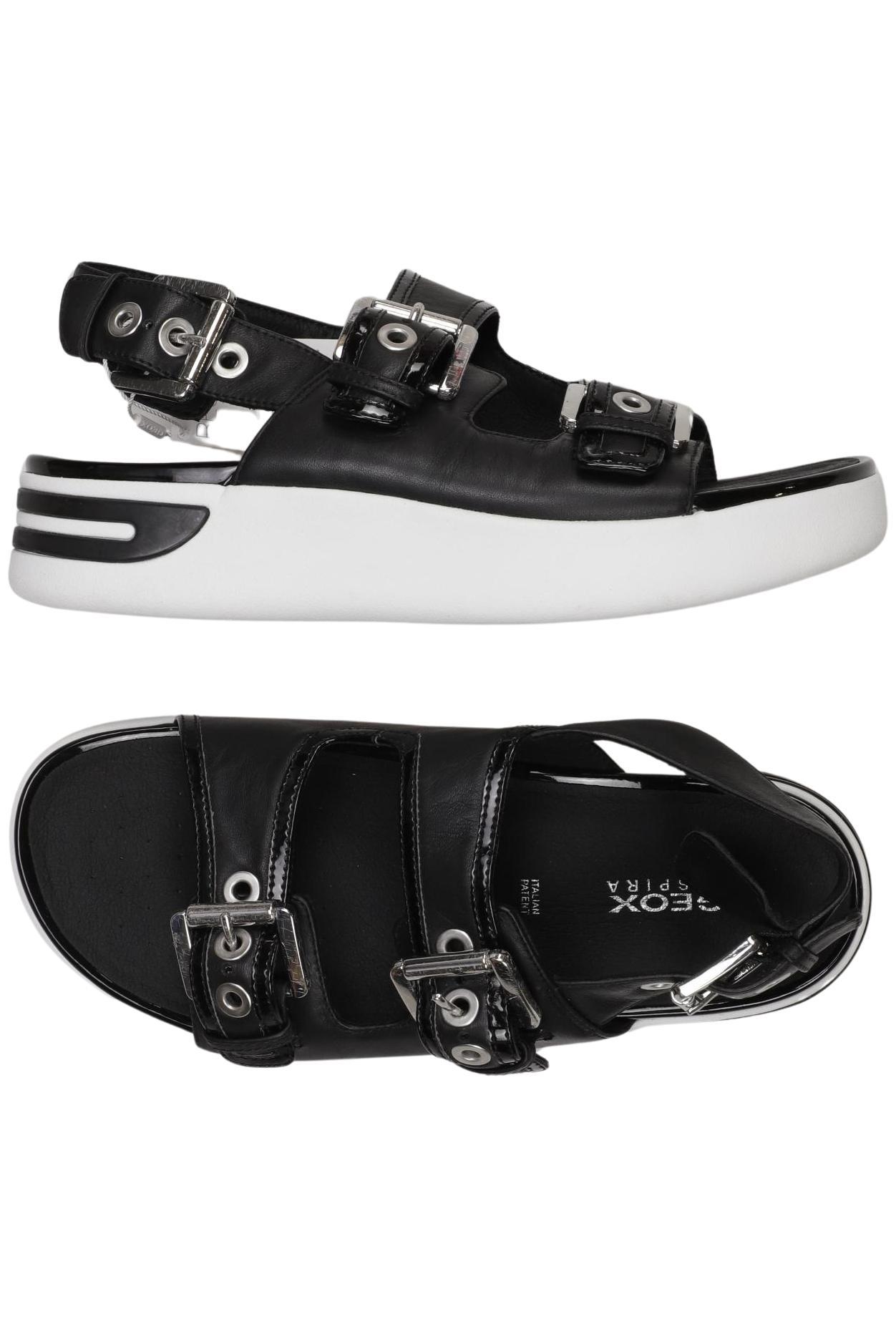 

Geox Damen Sandale, schwarz, Gr. 38