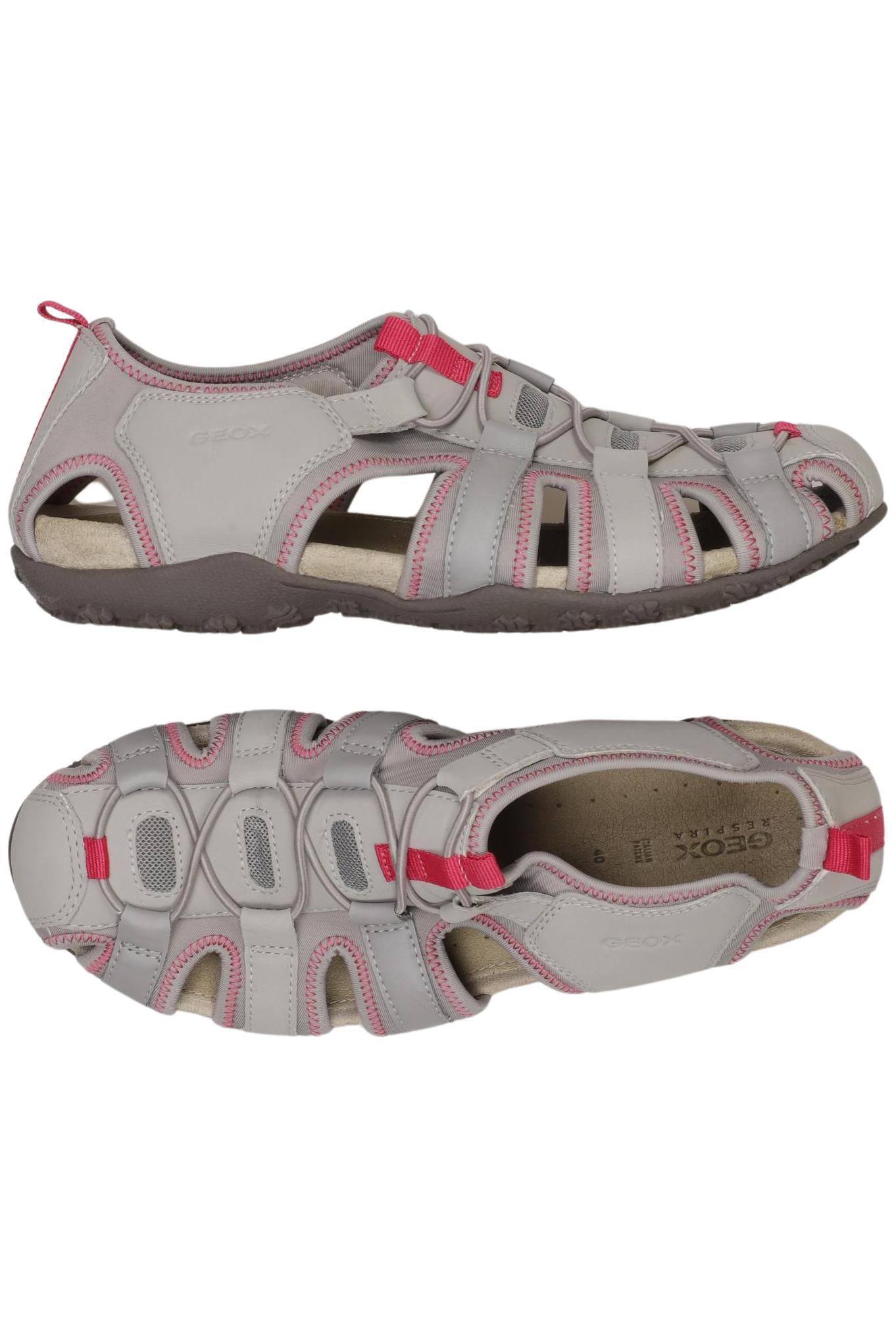 

Geox Damen Sandale, grau, Gr. 40