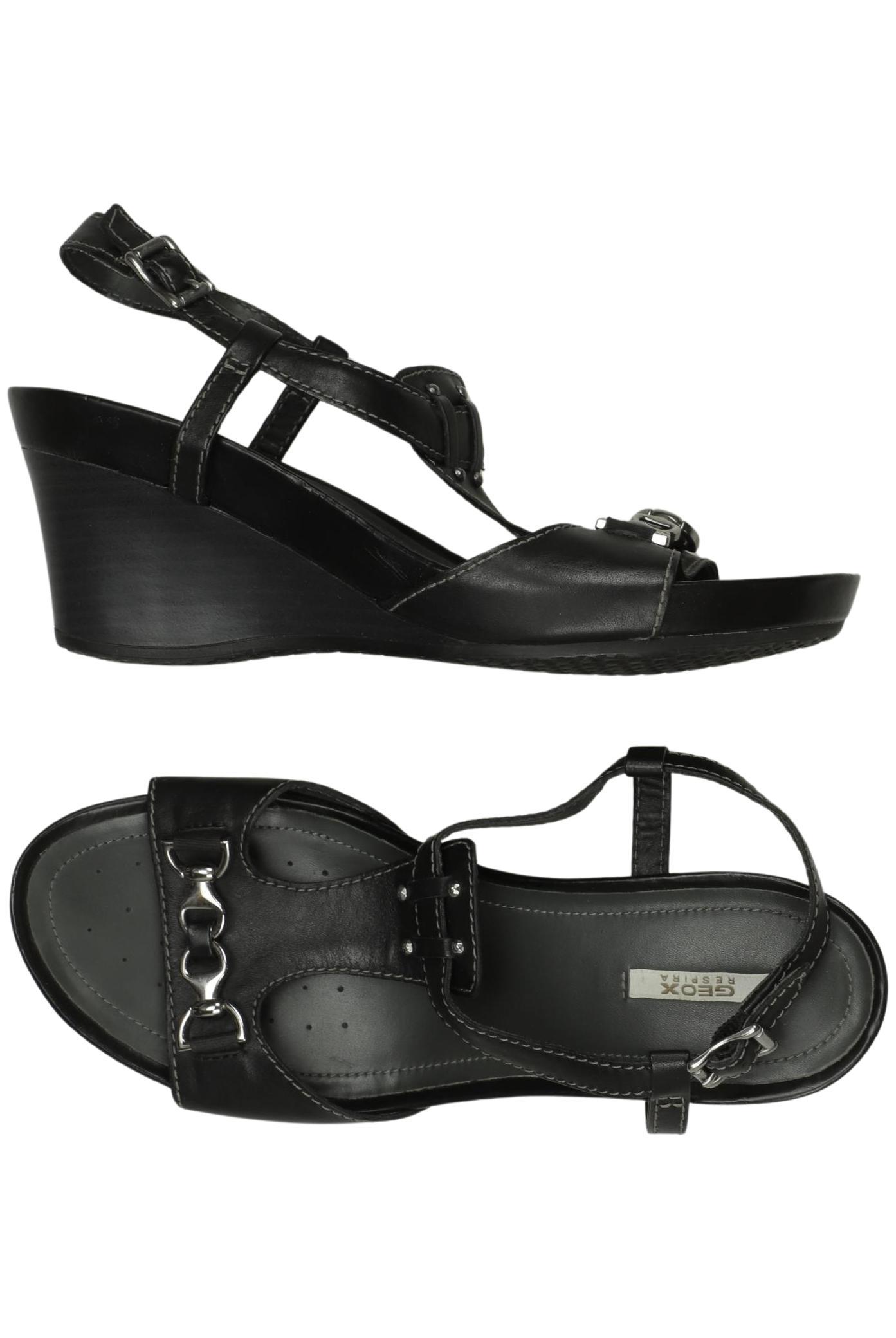 

Geox Damen Sandale, schwarz, Gr. 38.5