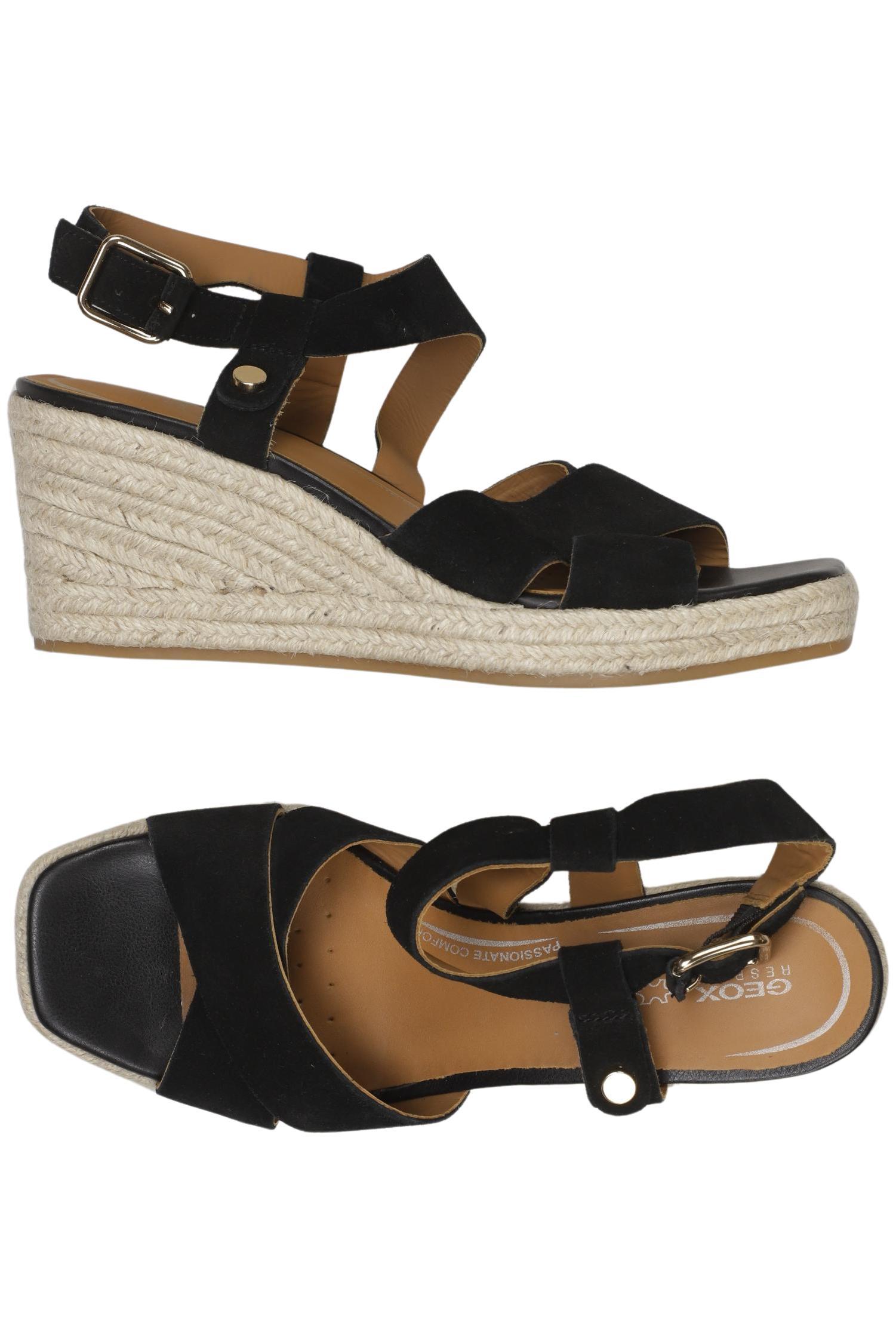 

Geox Damen Sandale, schwarz, Gr. 39