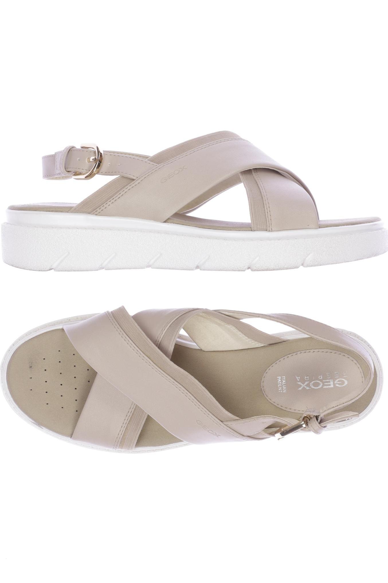 

Geox Damen Sandale, beige, Gr. 40