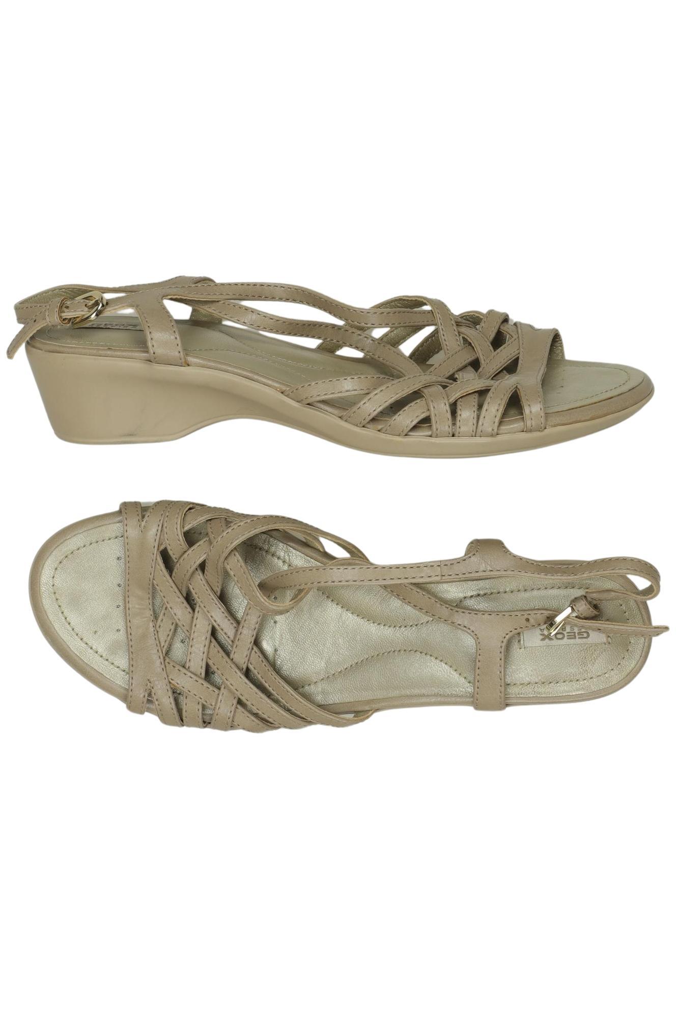 

Geox Damen Sandale, beige, Gr. 39