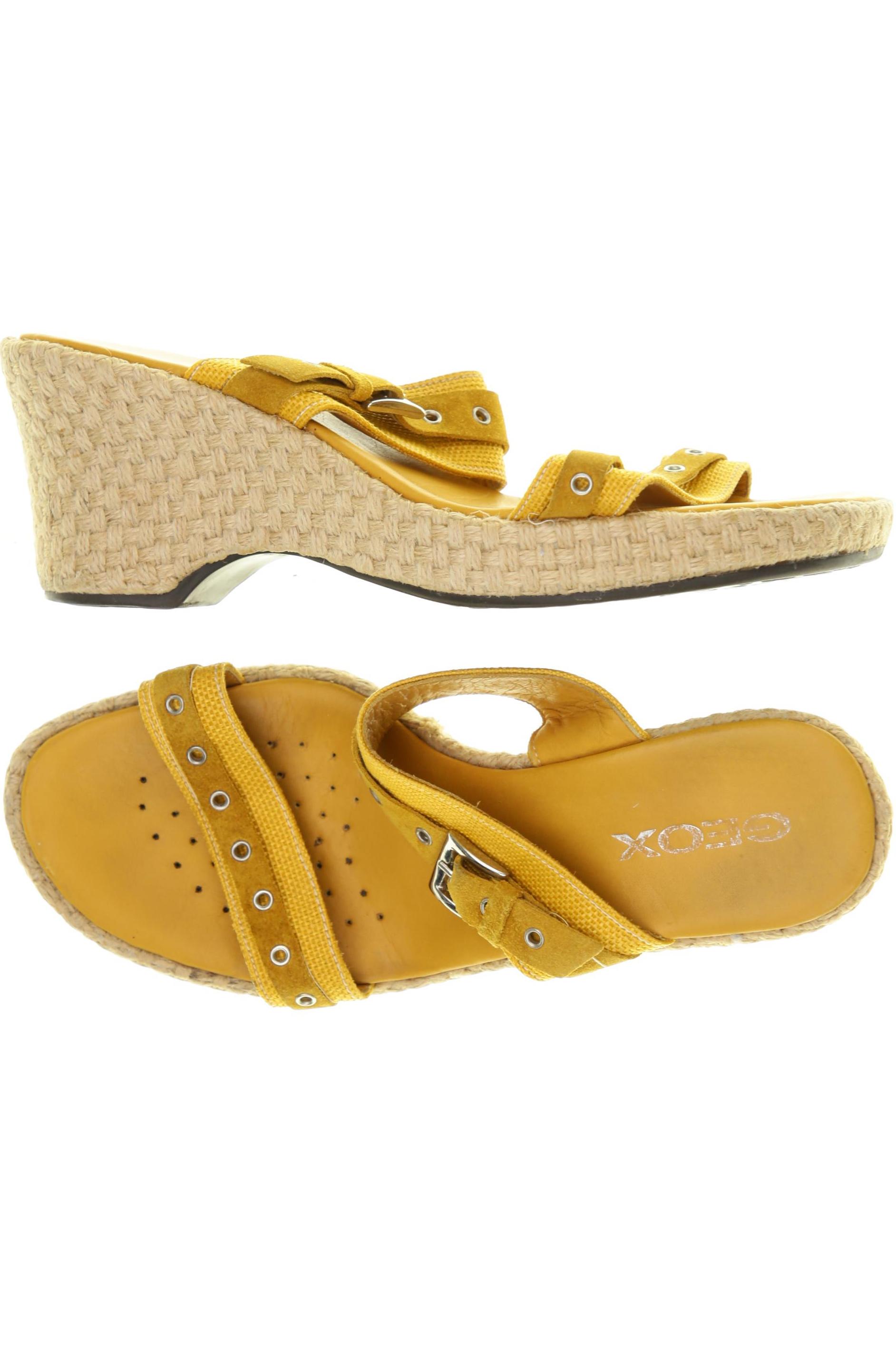 

Geox Damen Sandale, gelb, Gr. 37