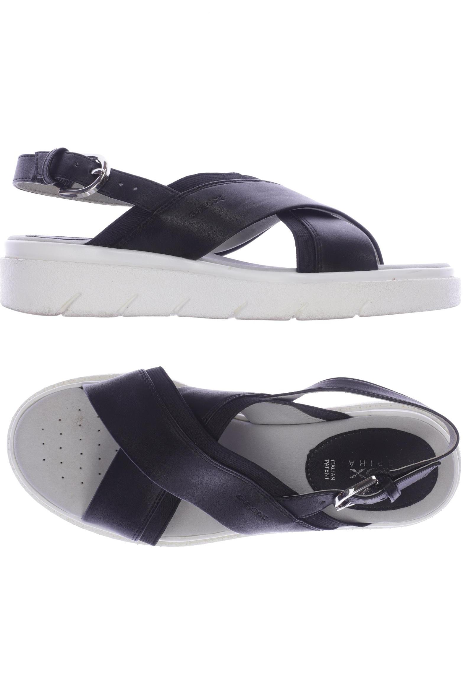 

Geox Damen Sandale, schwarz