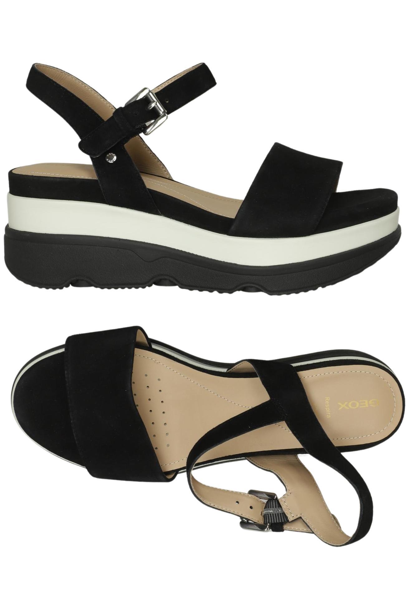 

Geox Damen Sandale, schwarz, Gr. 39