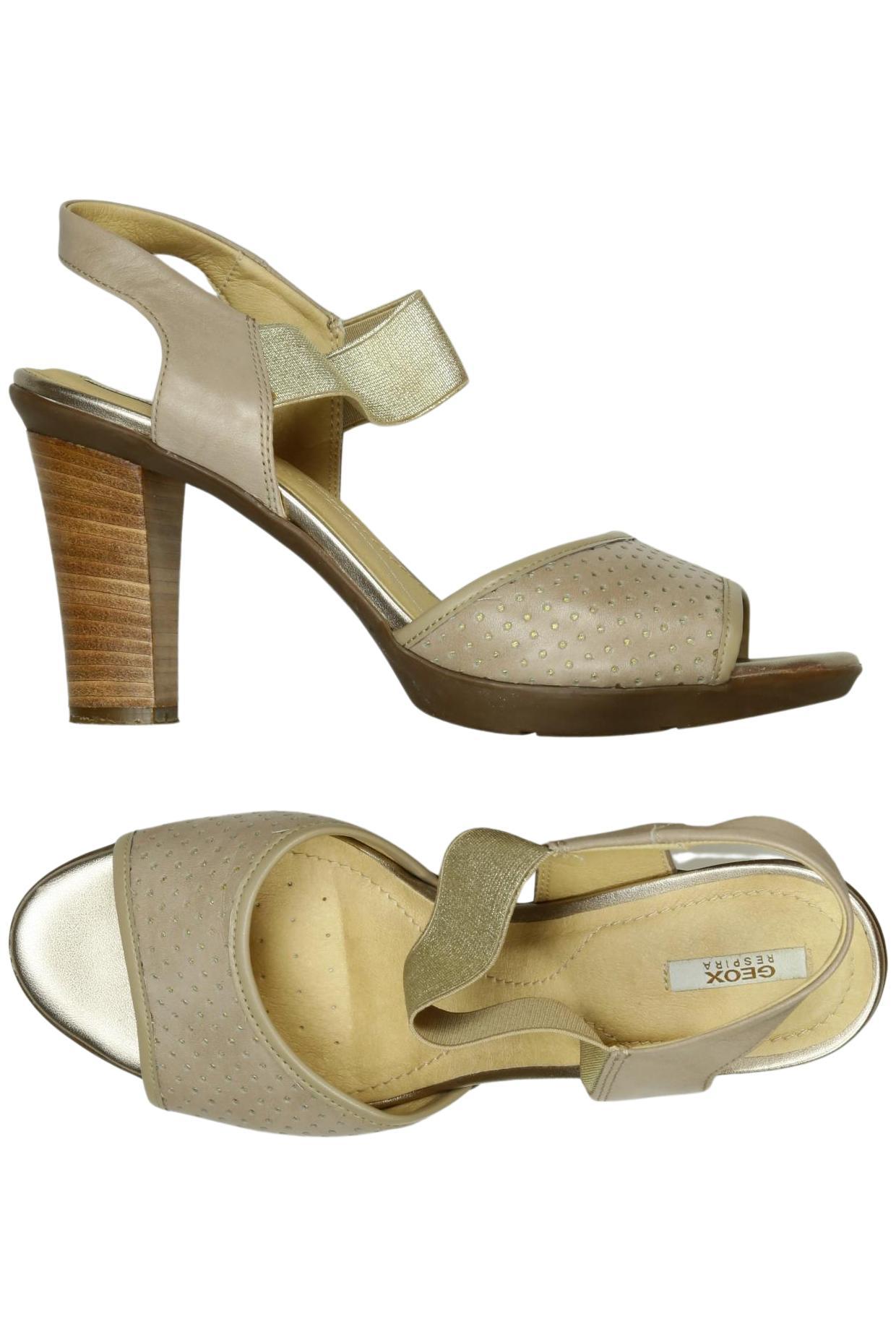 

Geox Damen Sandale, beige, Gr. 40