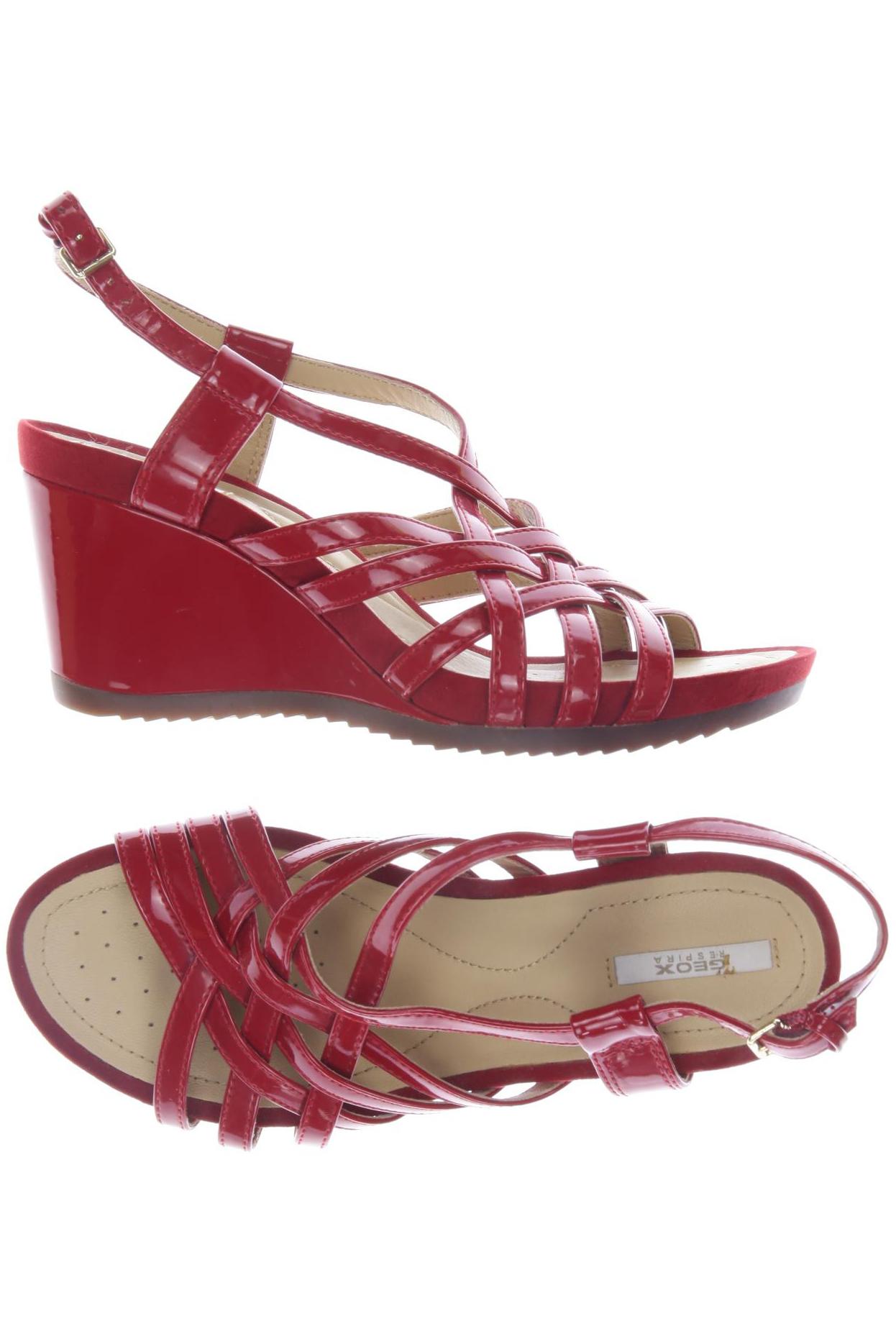 

Geox Damen Sandale, rot, Gr. 38