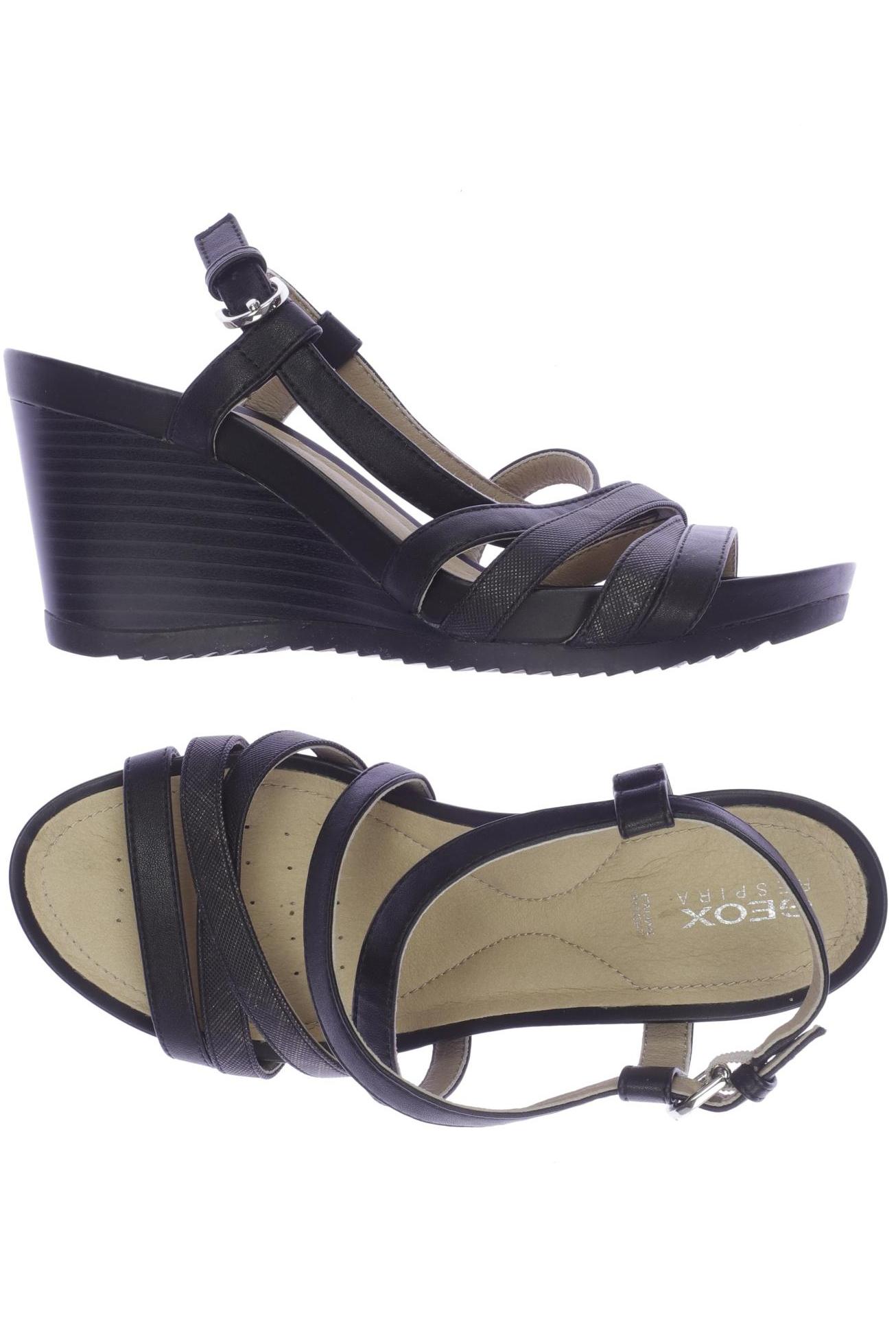 

Geox Damen Sandale, schwarz, Gr. 38