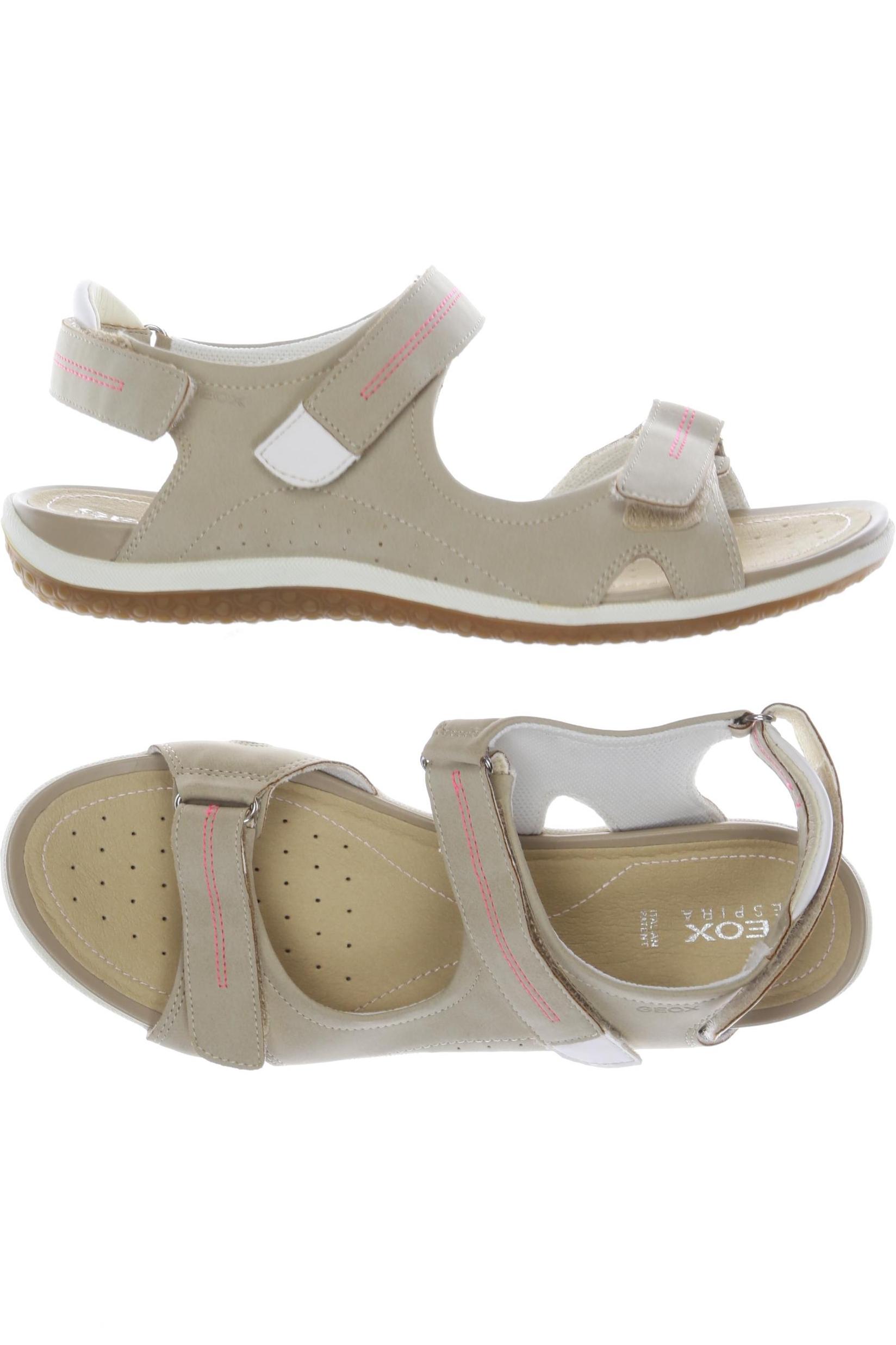 

Geox Damen Sandale, beige, Gr. 39