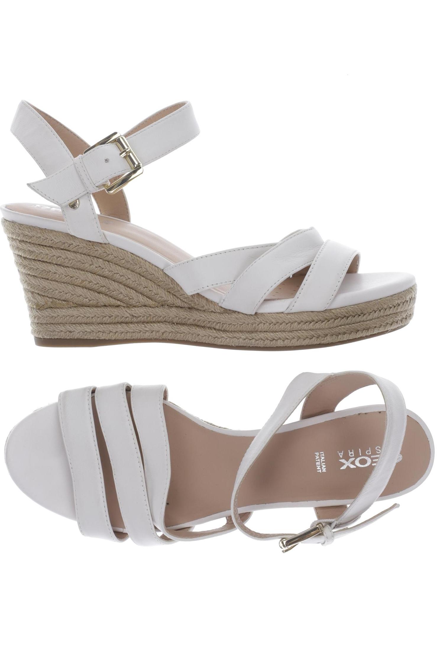 

Geox Damen Sandale, weiß