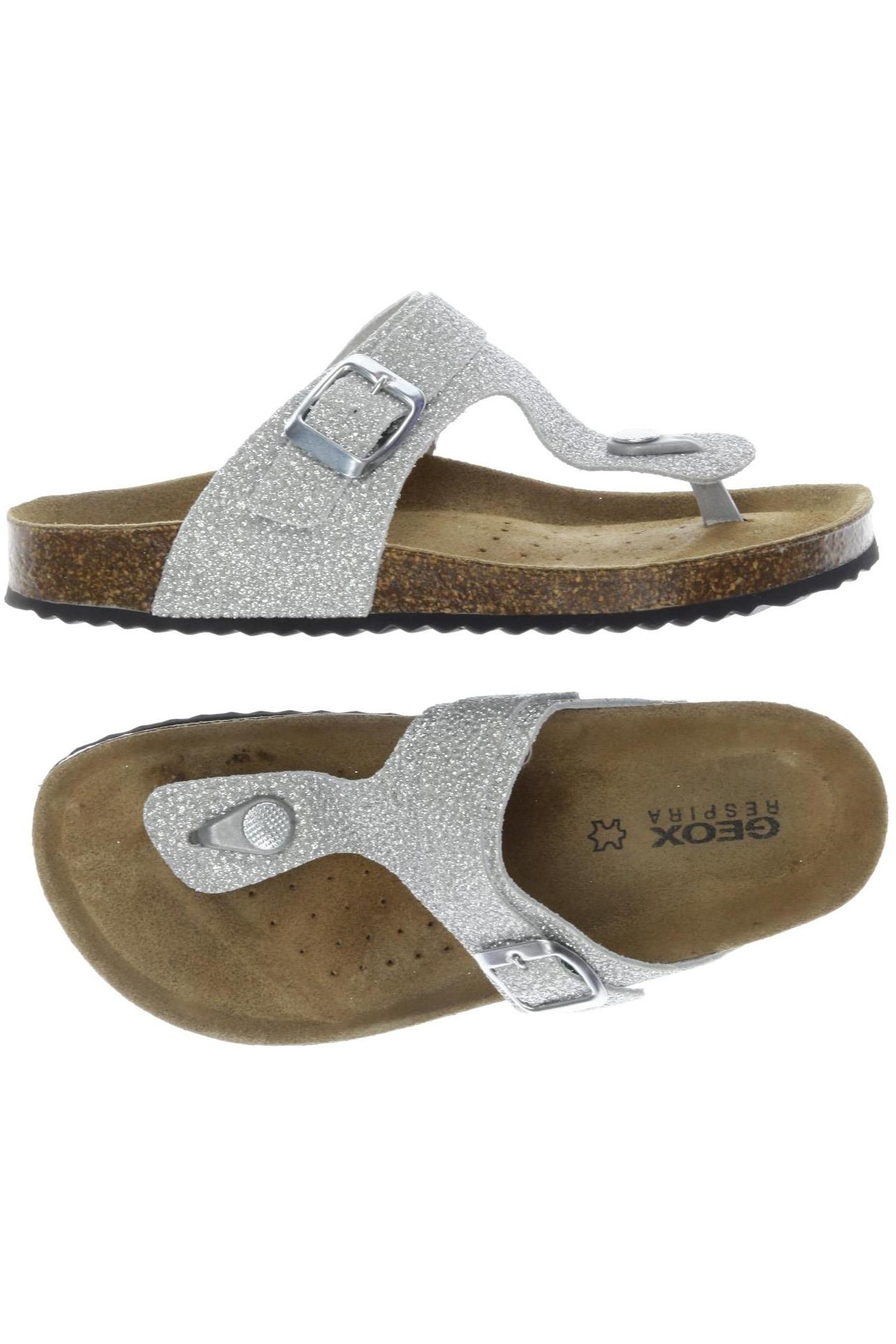 

Geox Damen Sandale, silber, Gr. 35