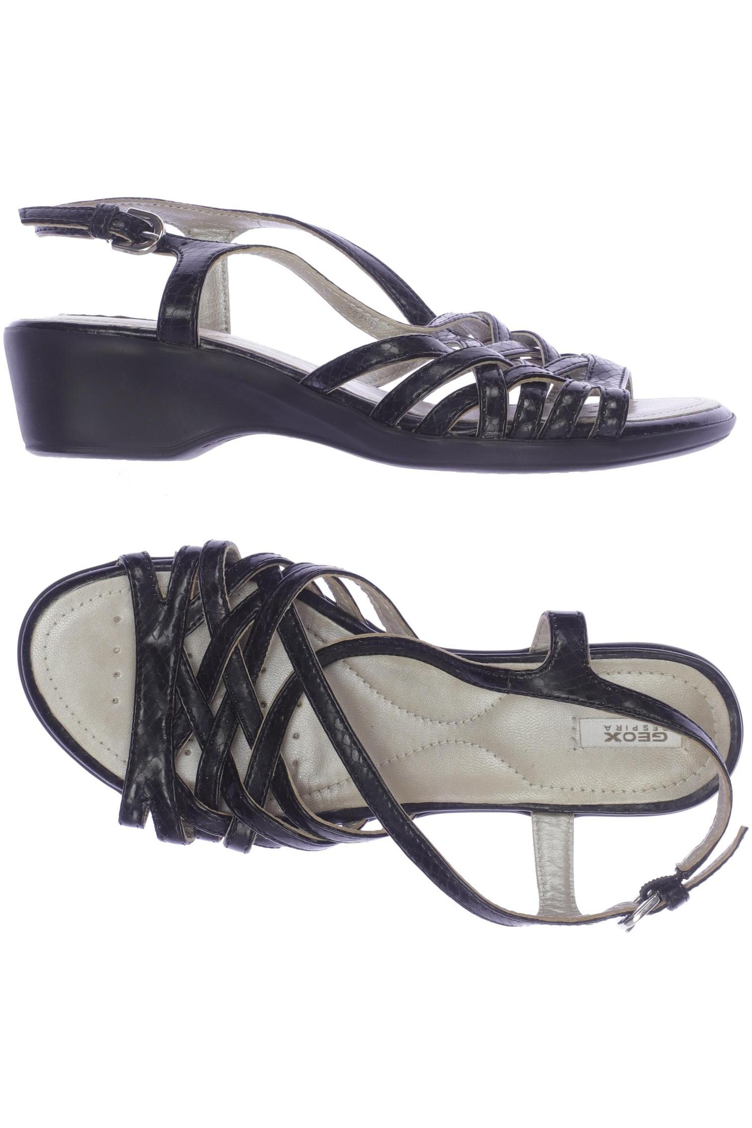 

Geox Damen Sandale, schwarz, Gr. 35