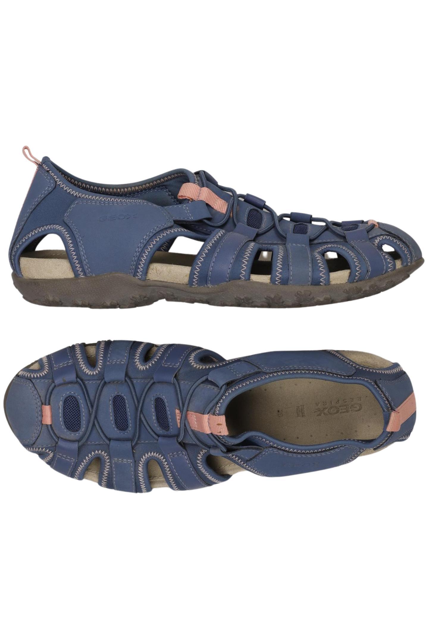 

Geox Damen Sandale, blau, Gr. 39