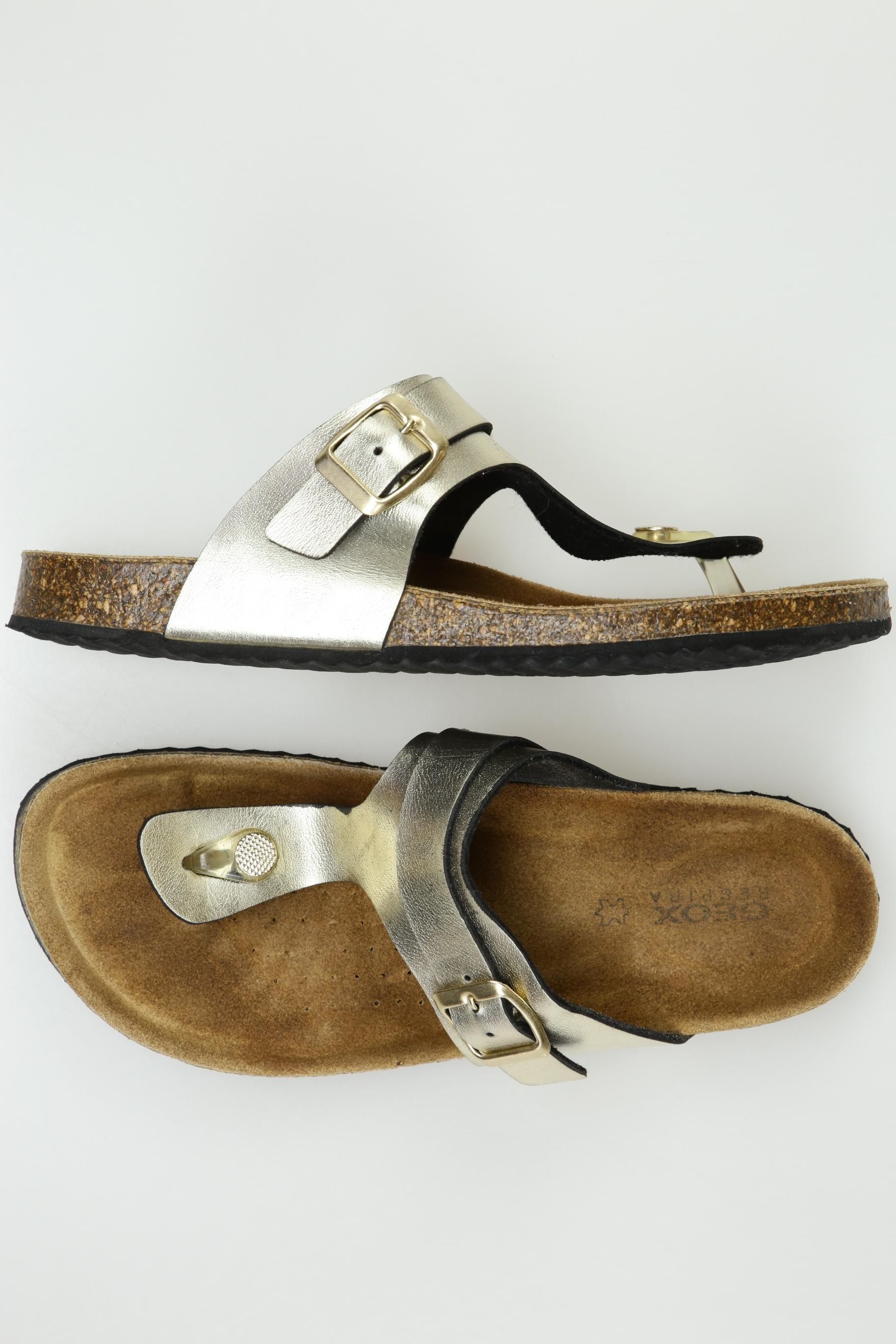

Geox Damen Sandale, gold, Gr. 36