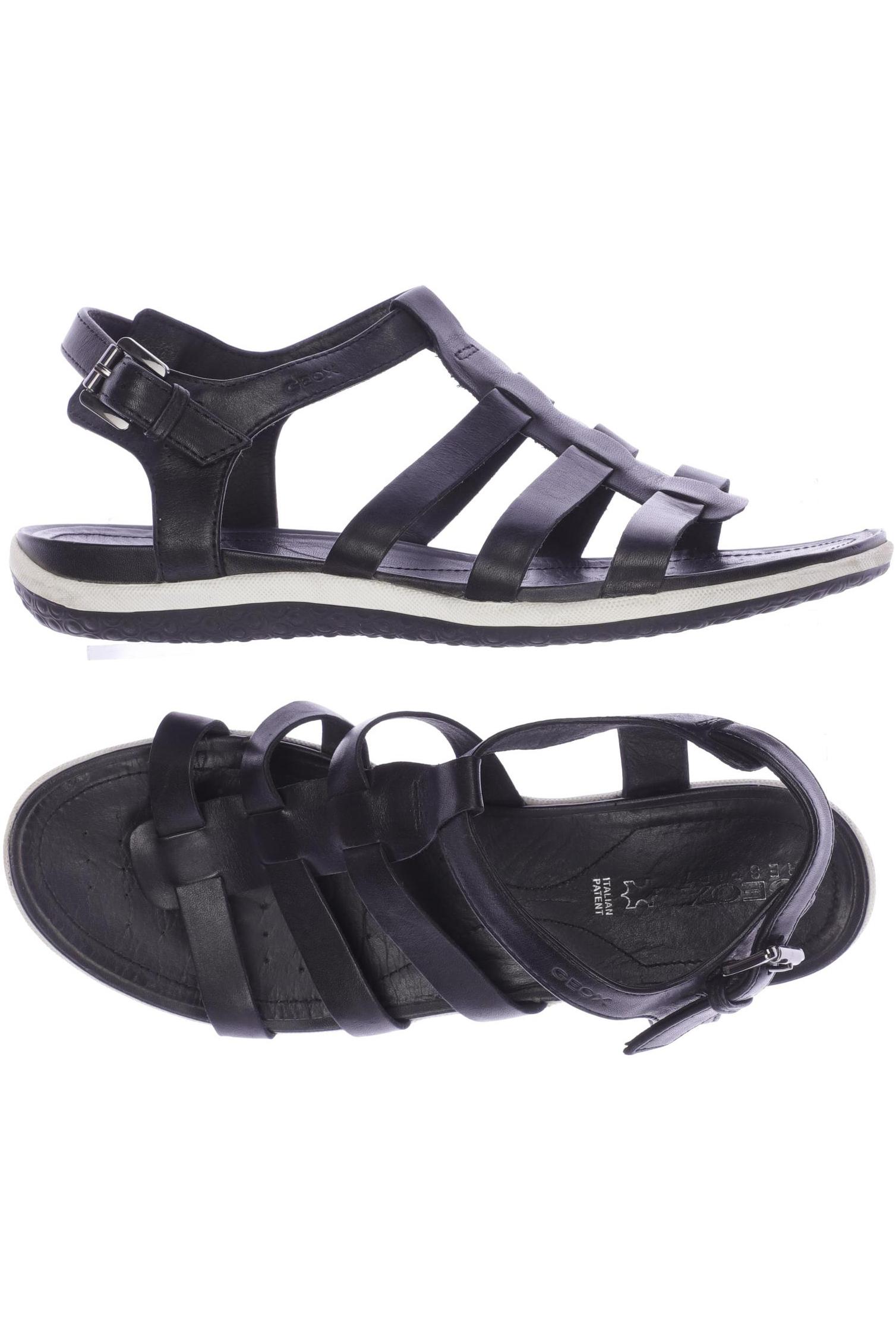 

Geox Damen Sandale, schwarz