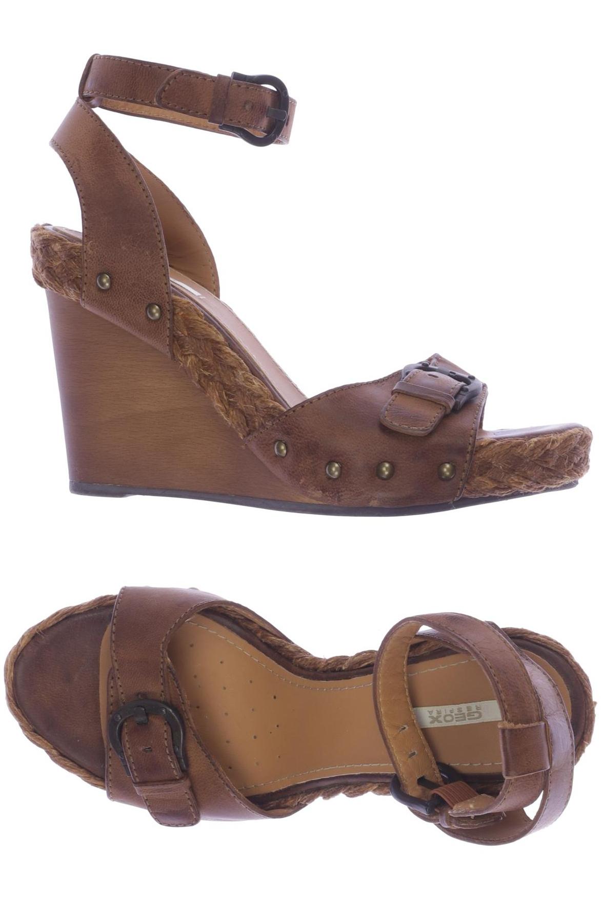 

Geox Damen Sandale, braun, Gr. 37