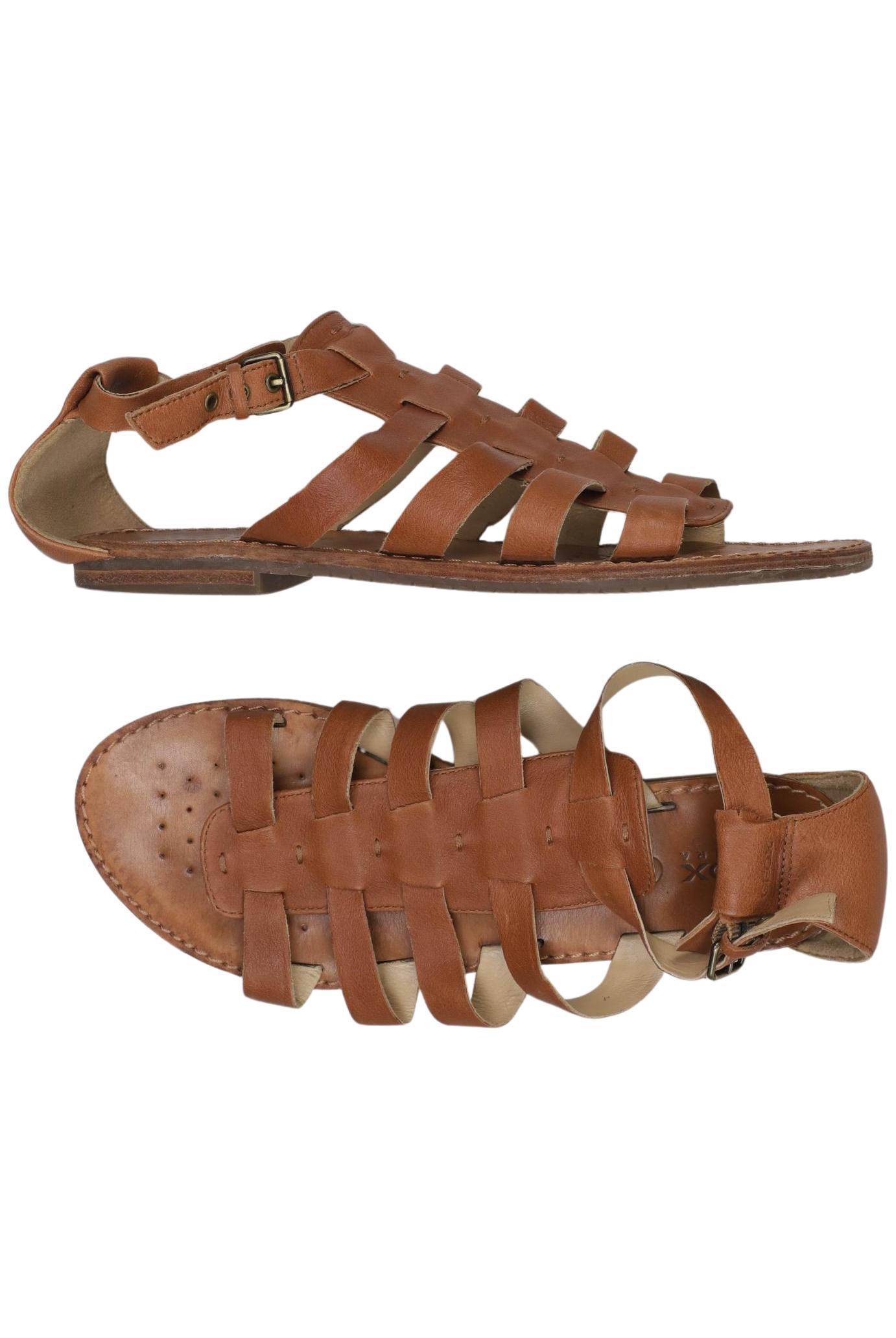 

Geox Damen Sandale, braun, Gr. 39