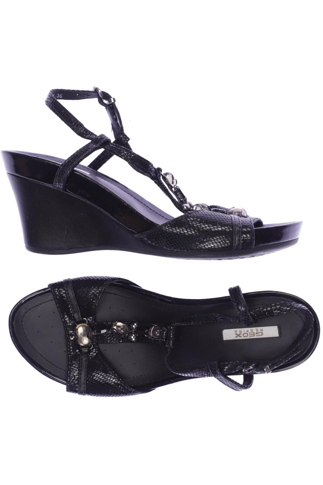 

Geox Damen Sandale, schwarz, Gr. 36