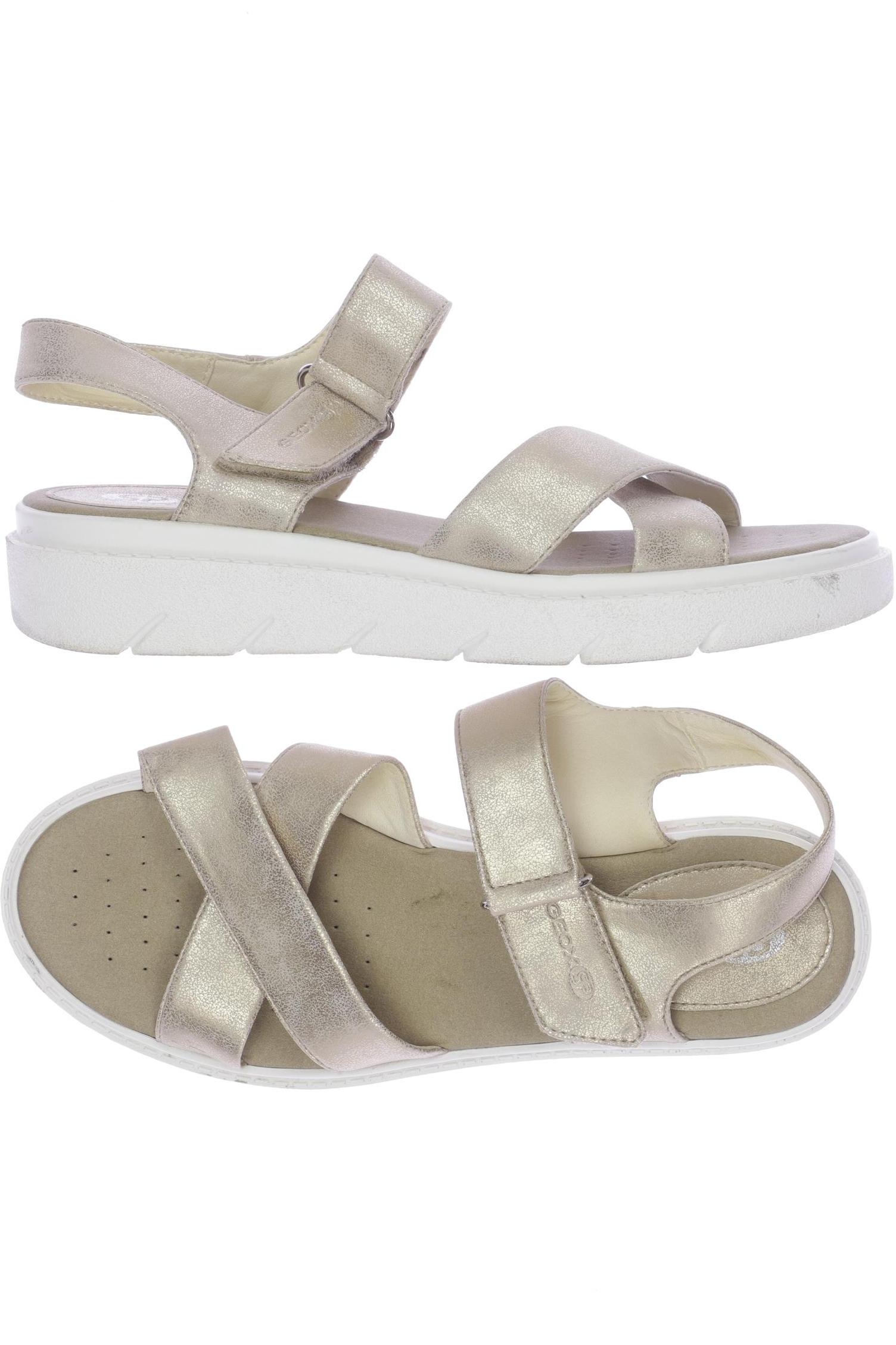 

Geox Damen Sandale, beige, Gr. 39
