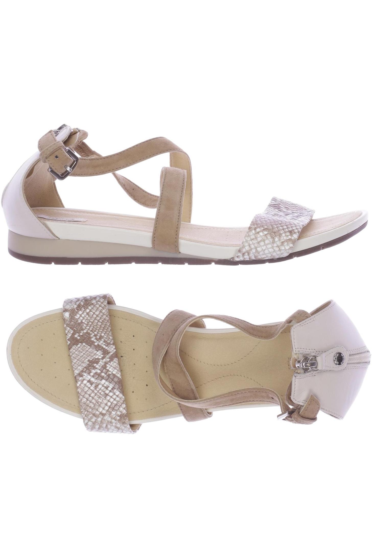 

Geox Damen Sandale, beige, Gr. 41