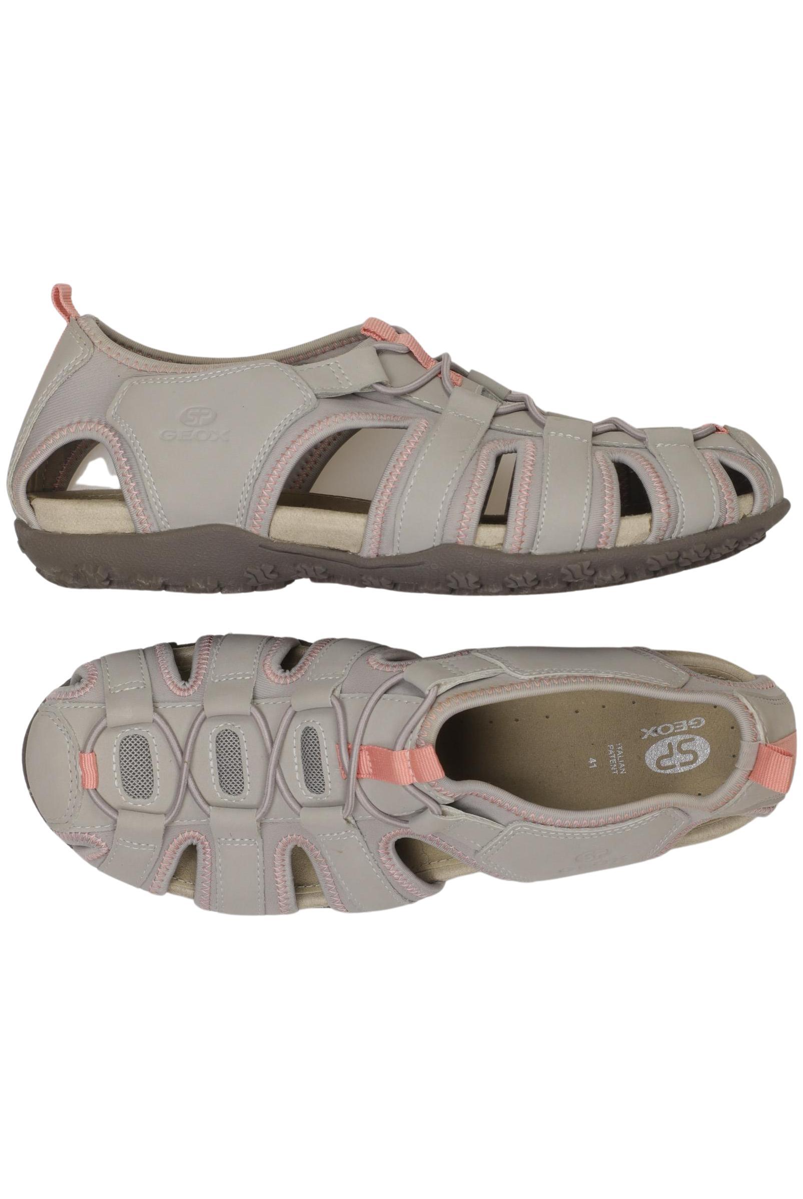 

Geox Damen Sandale, grau, Gr. 41