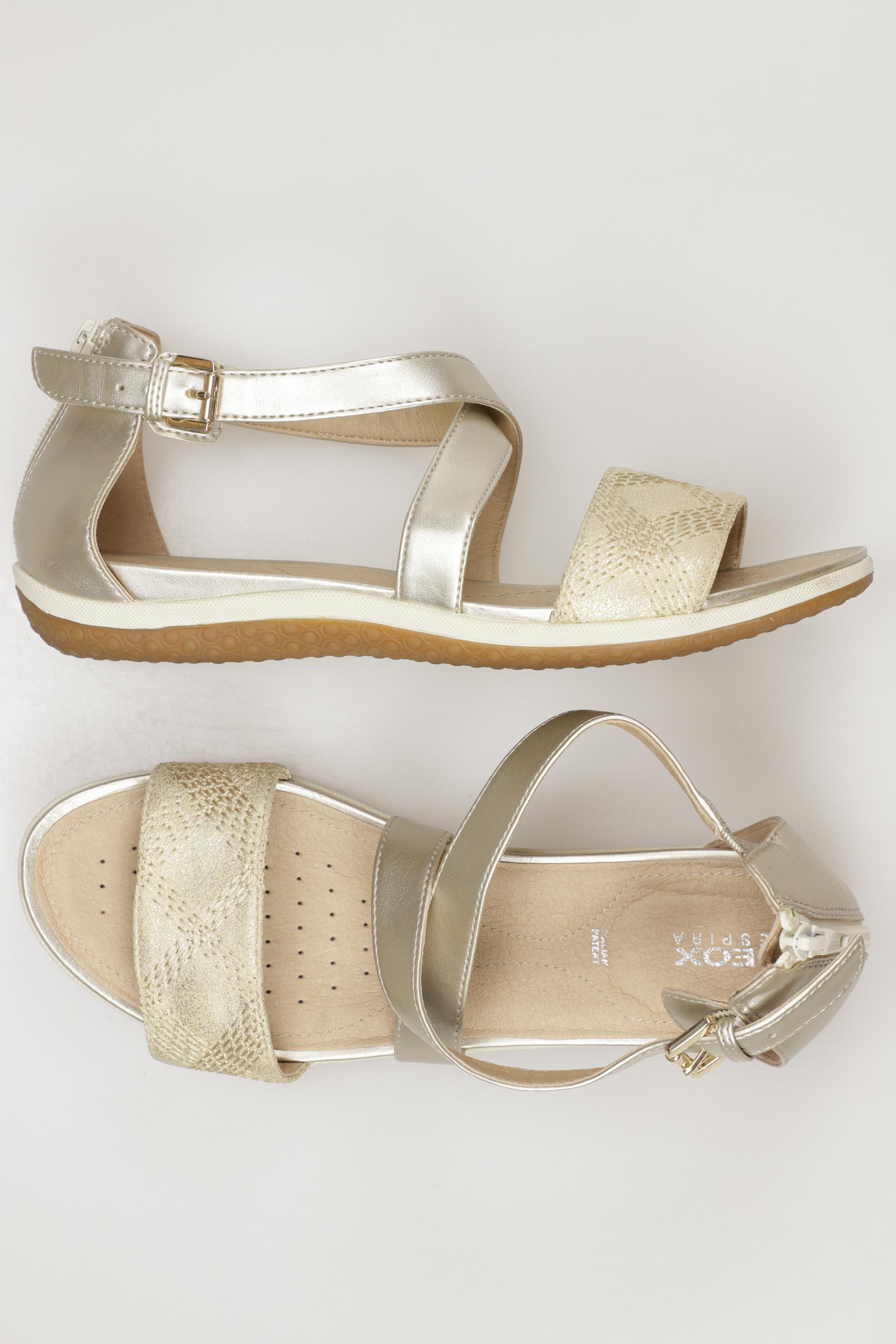 

Geox Damen Sandale, gold, Gr. 39