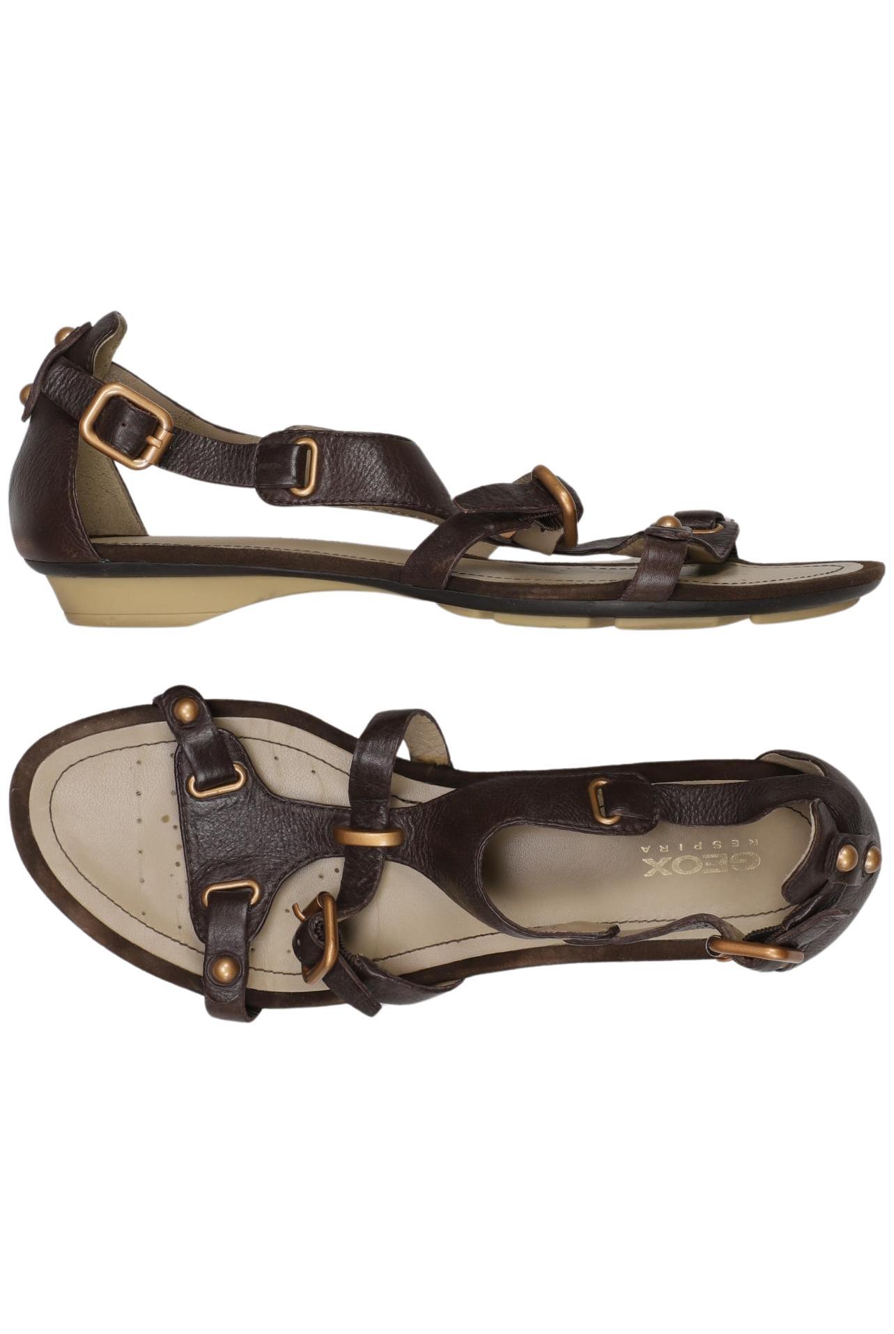 

Geox Damen Sandale, braun, Gr. 38.5