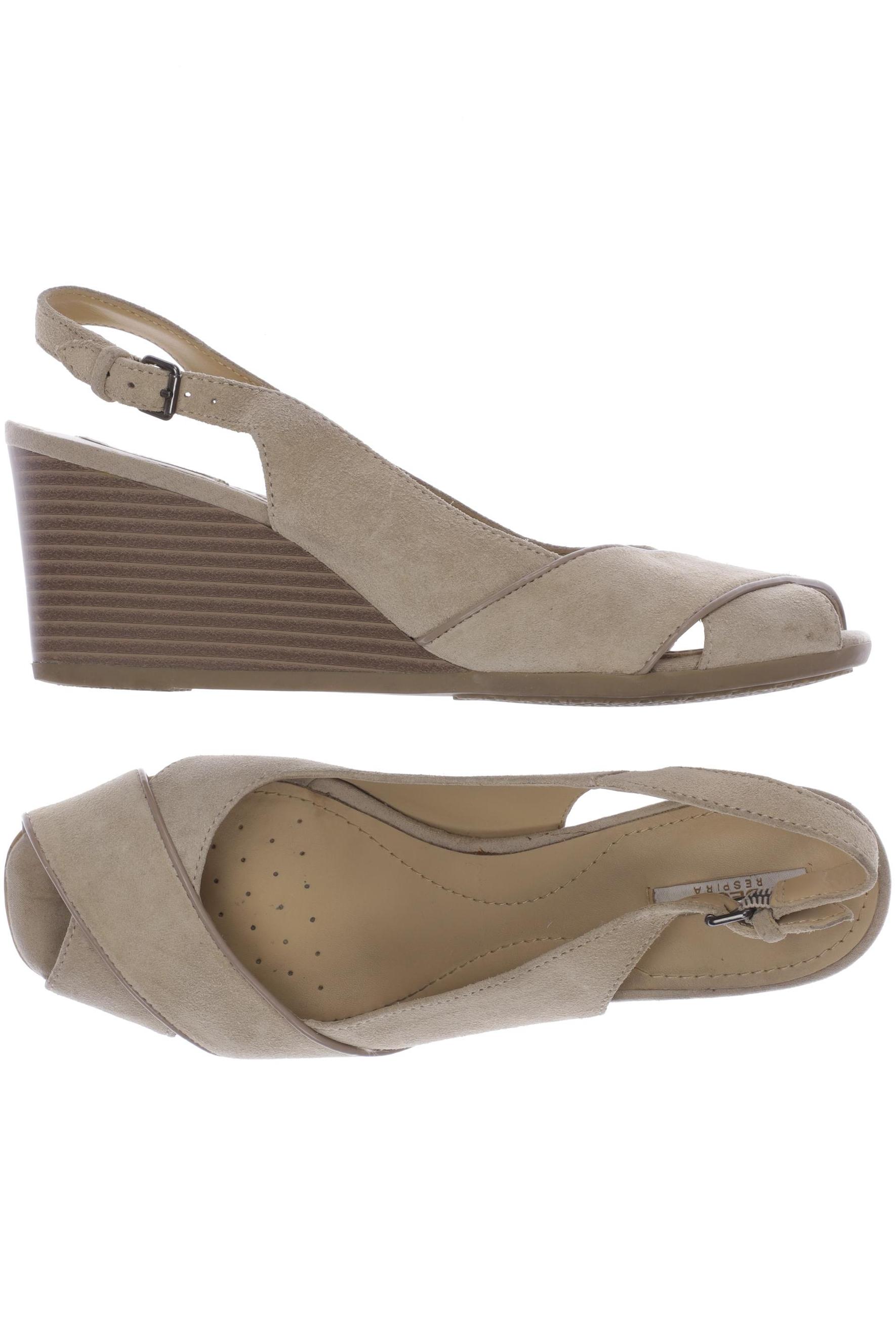 

Geox Damen Sandale, beige, Gr. 40