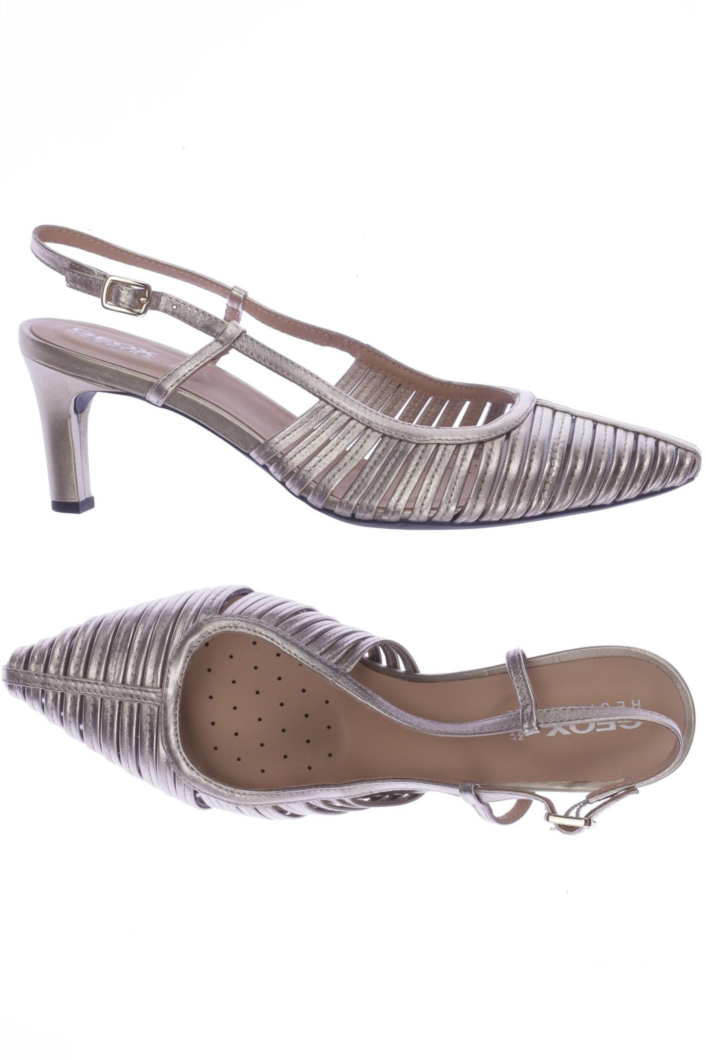 

Geox Damen Sandale, beige, Gr. 37