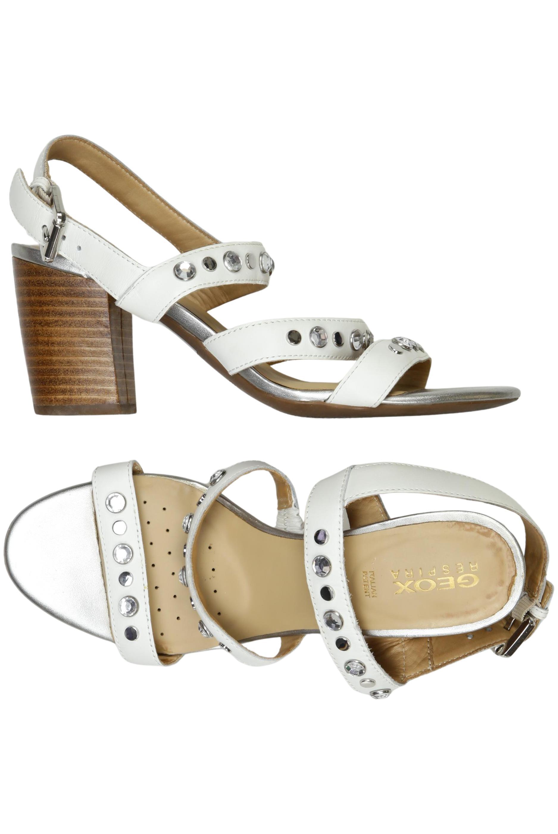 

Geox Damen Sandale, weiß, Gr. 37