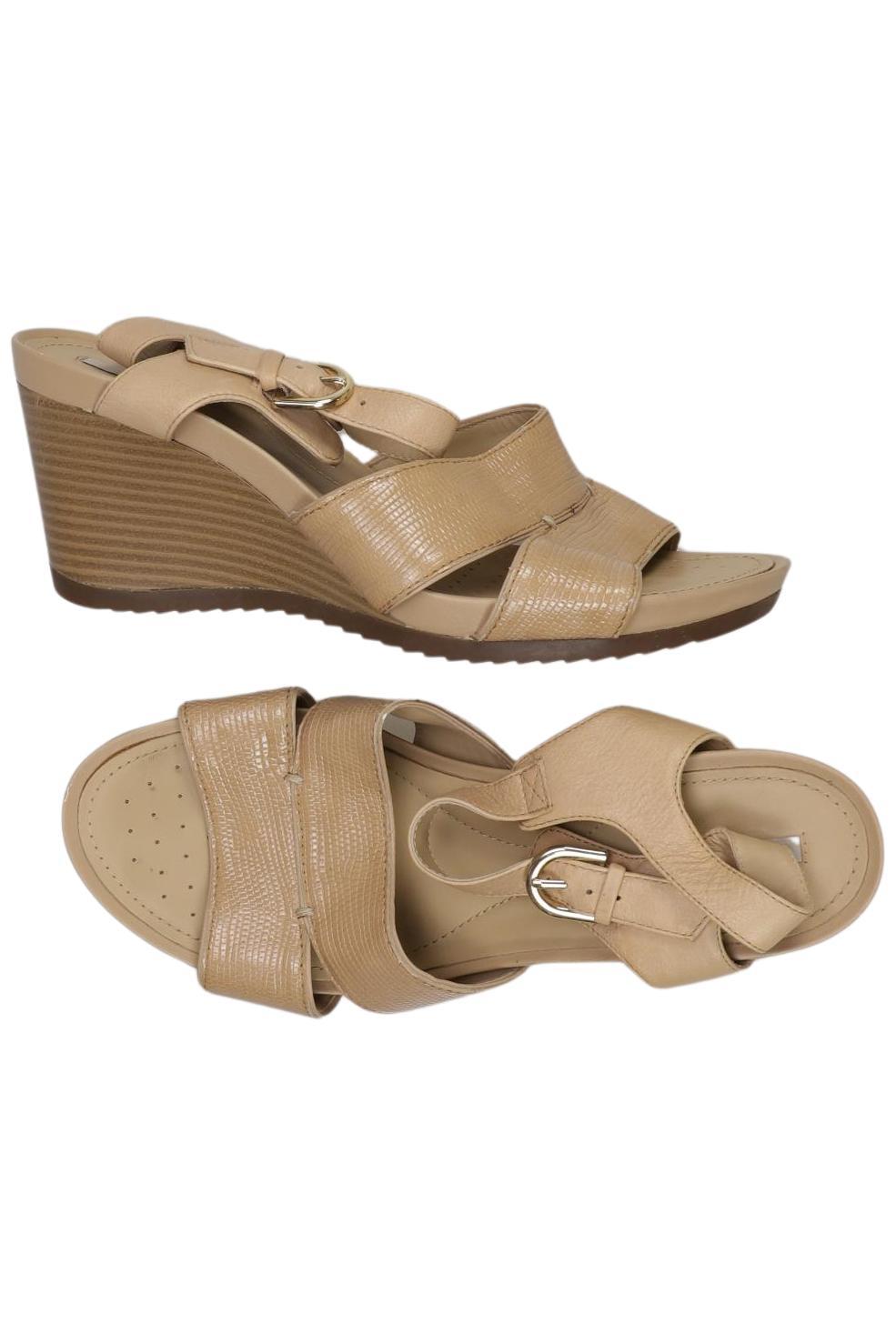 

Geox Damen Sandale, beige, Gr. 39.5