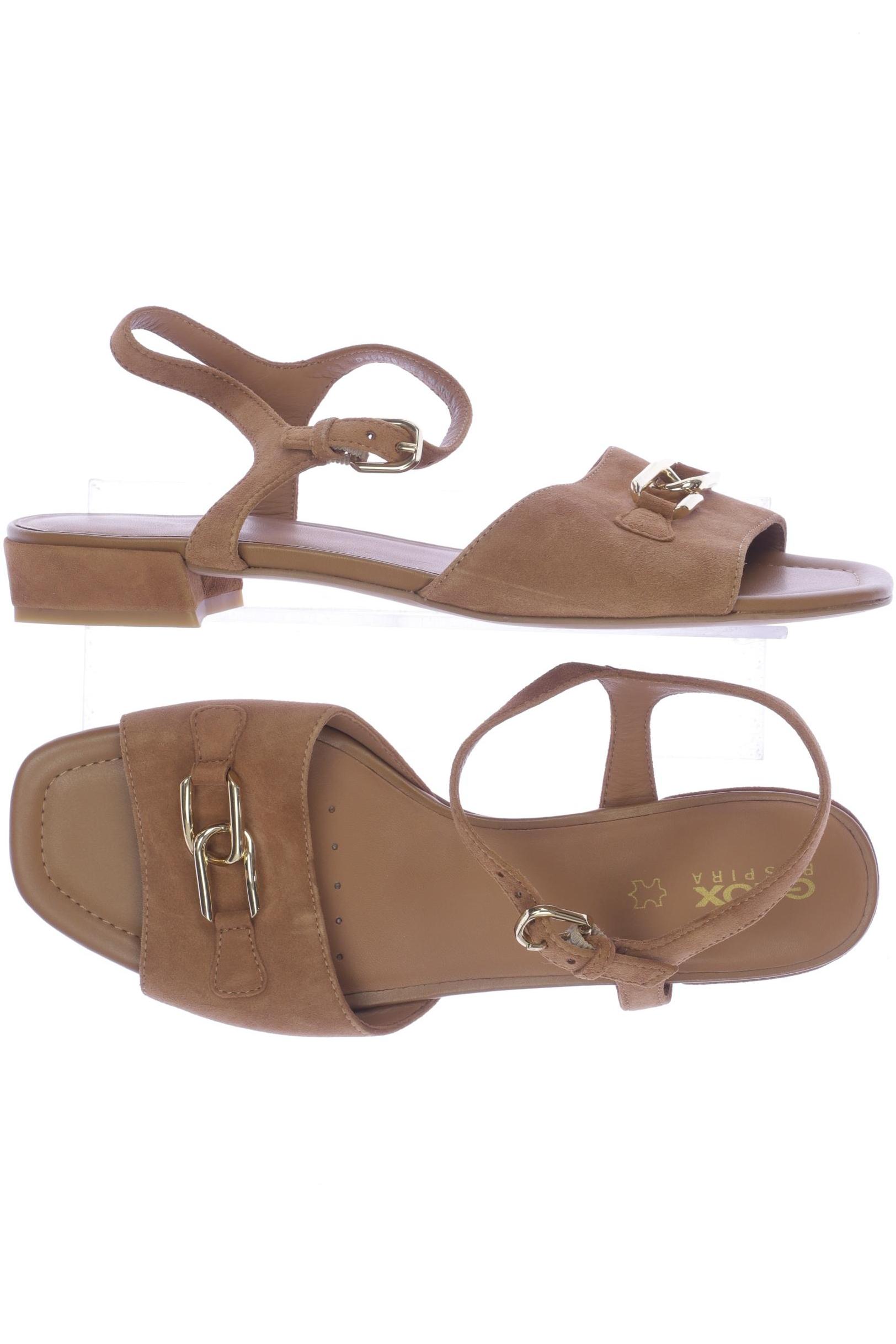 

Geox Damen Sandale, beige, Gr. 39