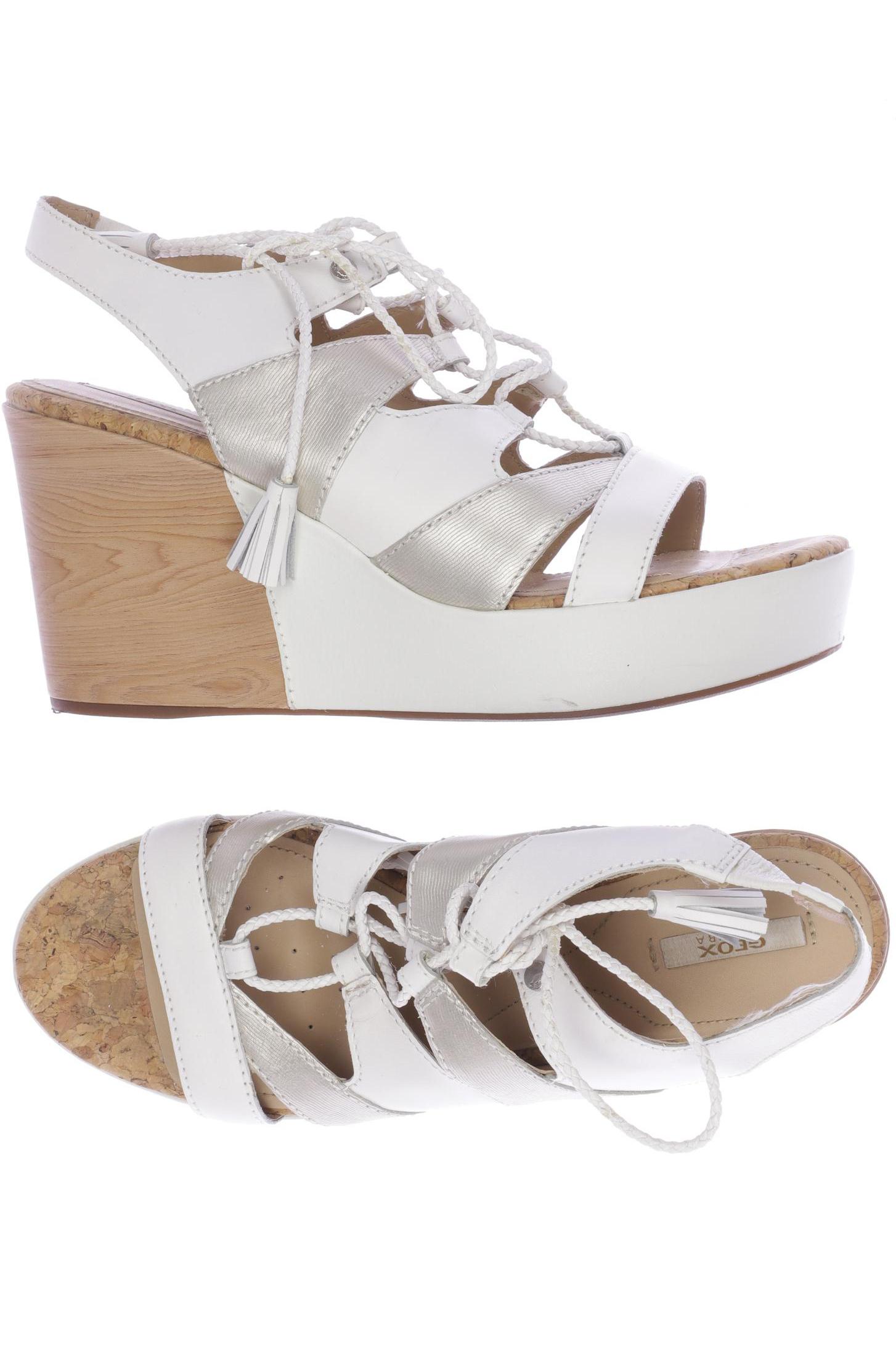 

Geox Damen Sandale, weiß