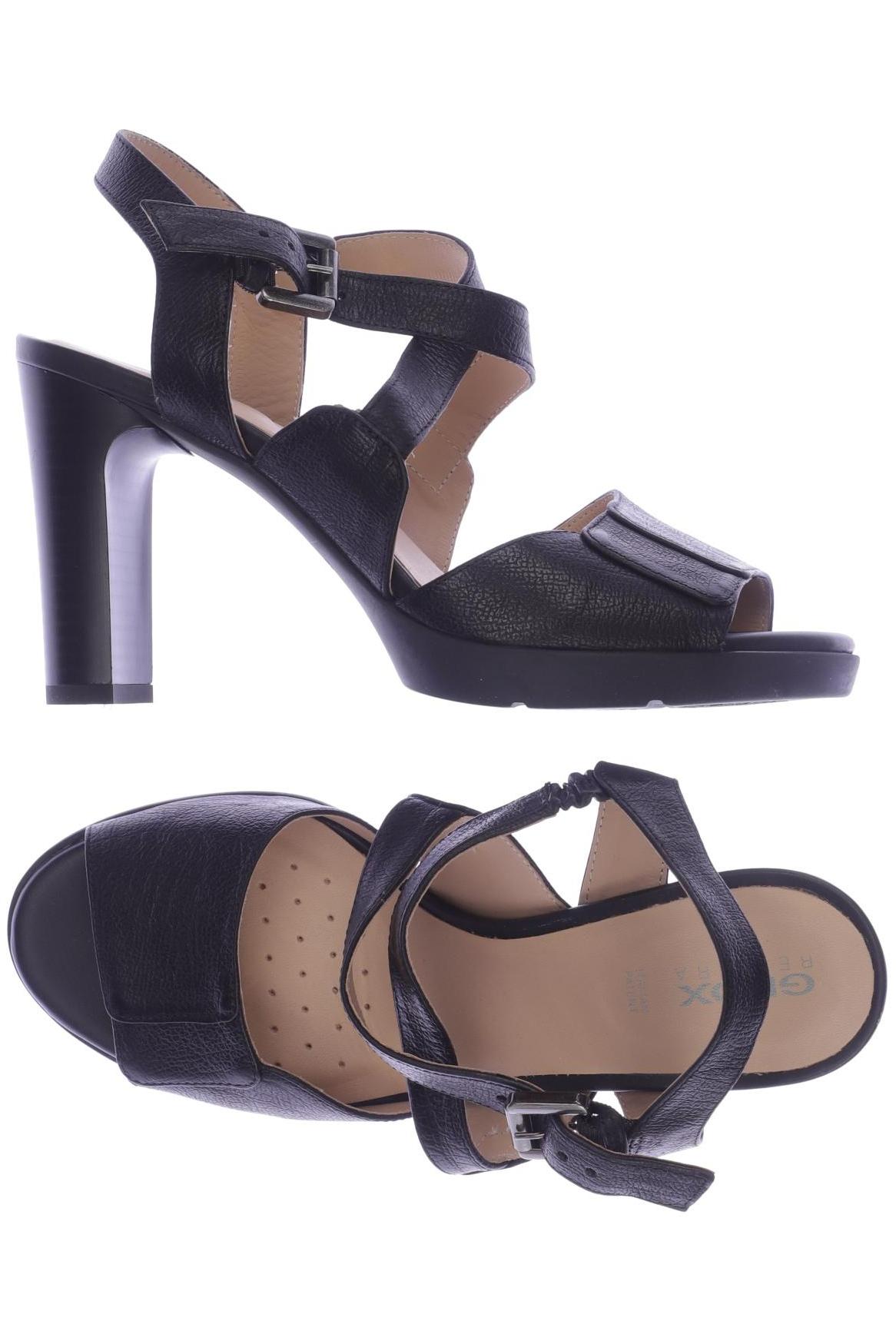 

Geox Damen Sandale, schwarz