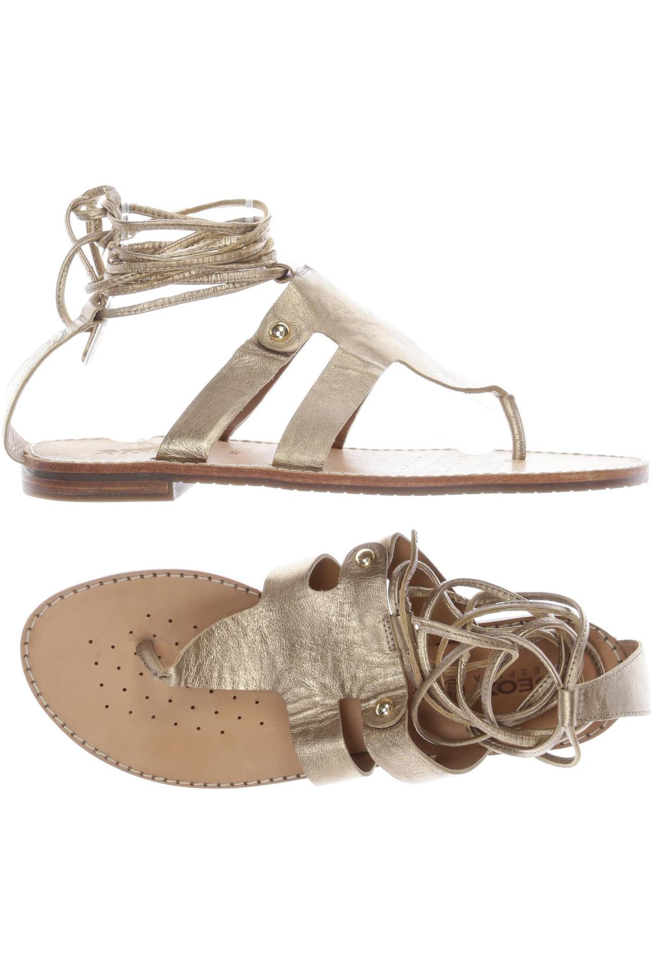

Geox Damen Sandale, beige, Gr. 41