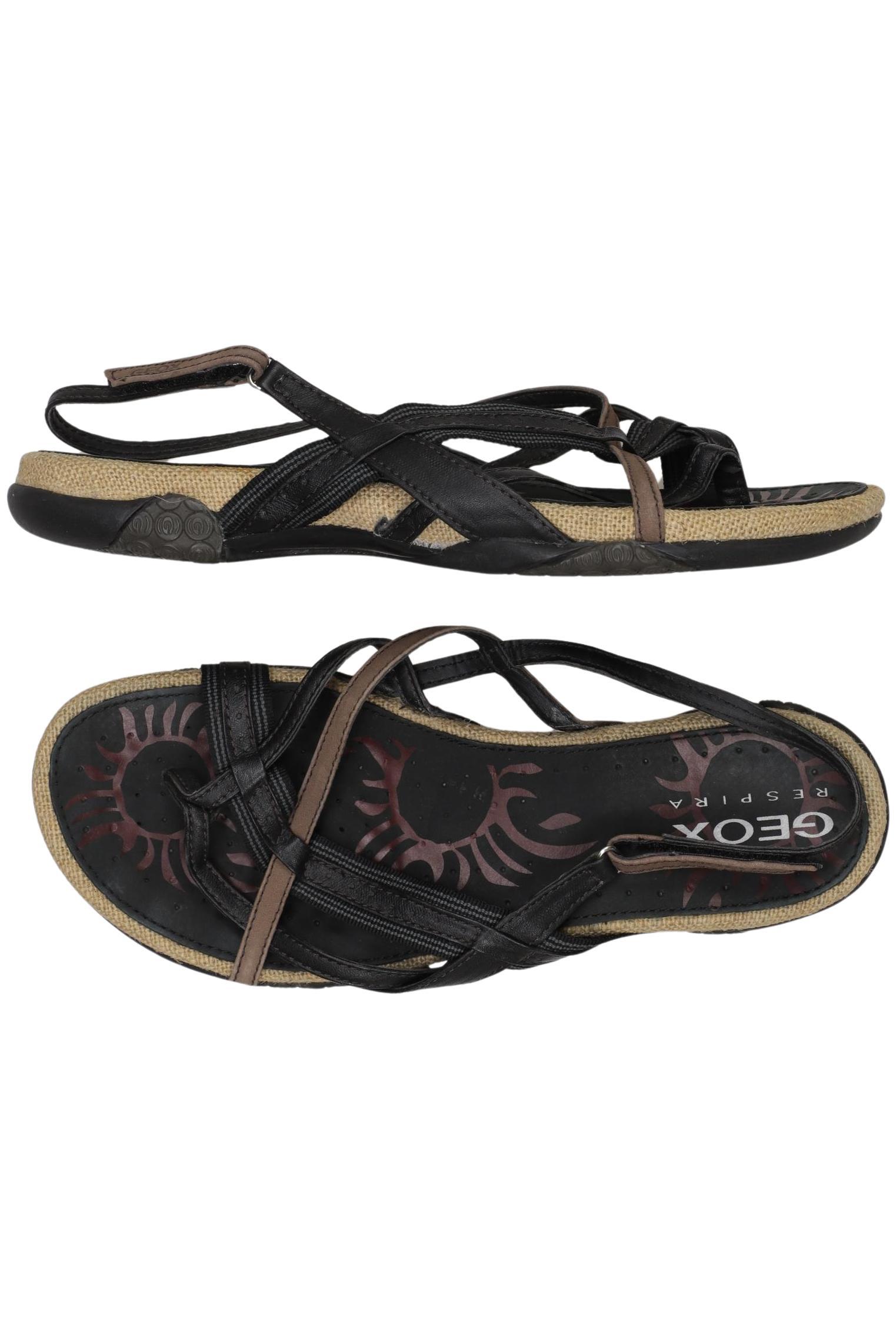 

Geox Damen Sandale, schwarz, Gr. 38