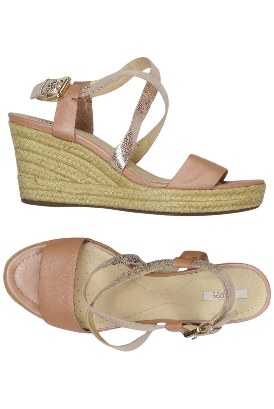 

Geox Damen Sandale, beige, Gr. 38