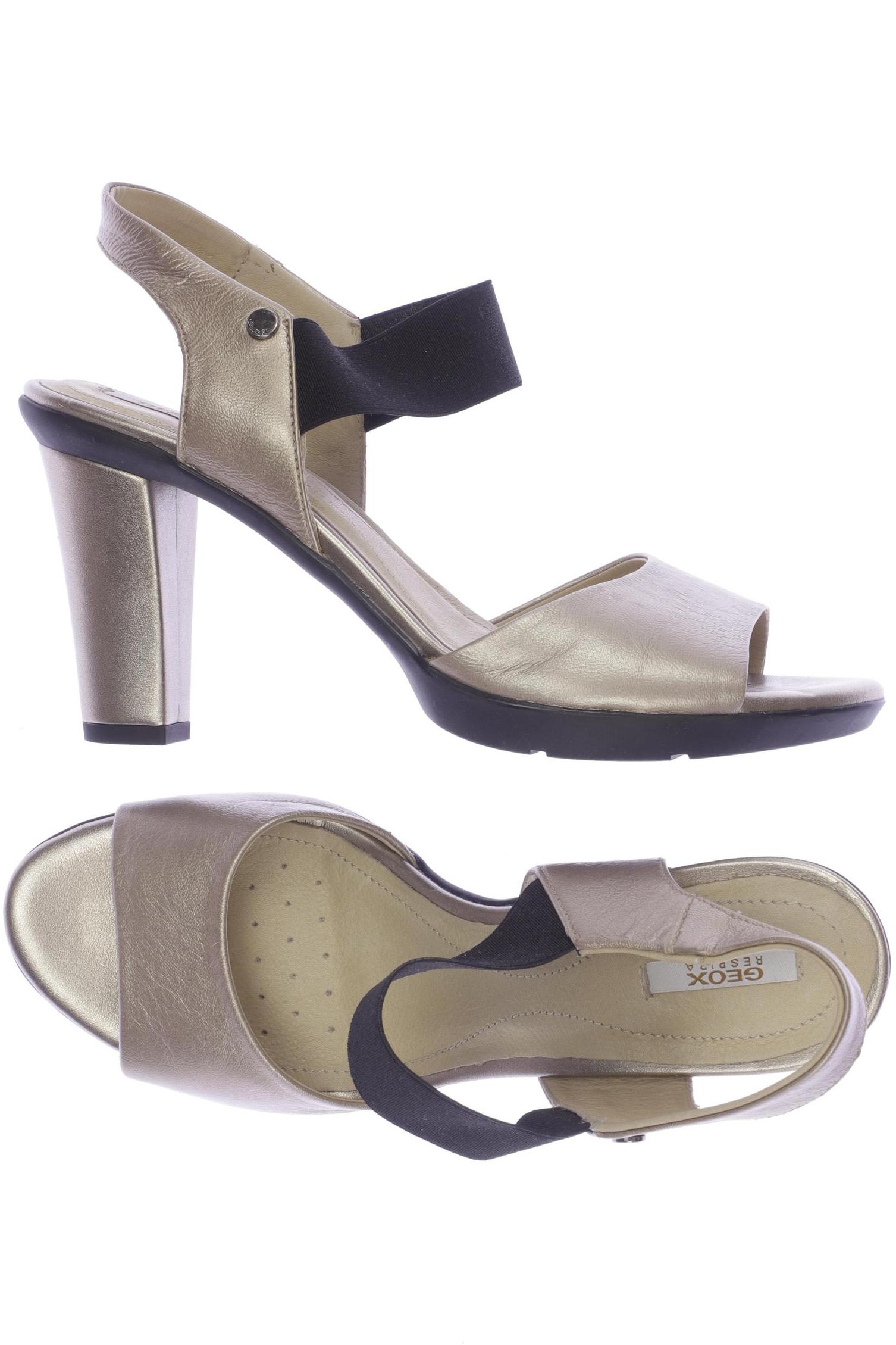 

Geox Damen Sandale, gold, Gr. 38
