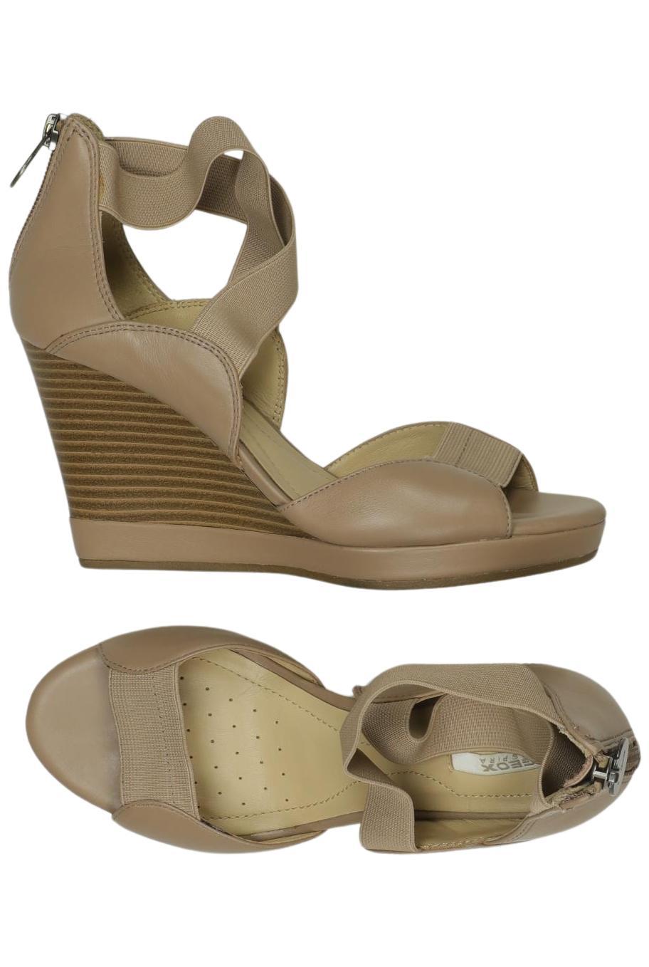 

Geox Damen Sandale, beige, Gr. 36