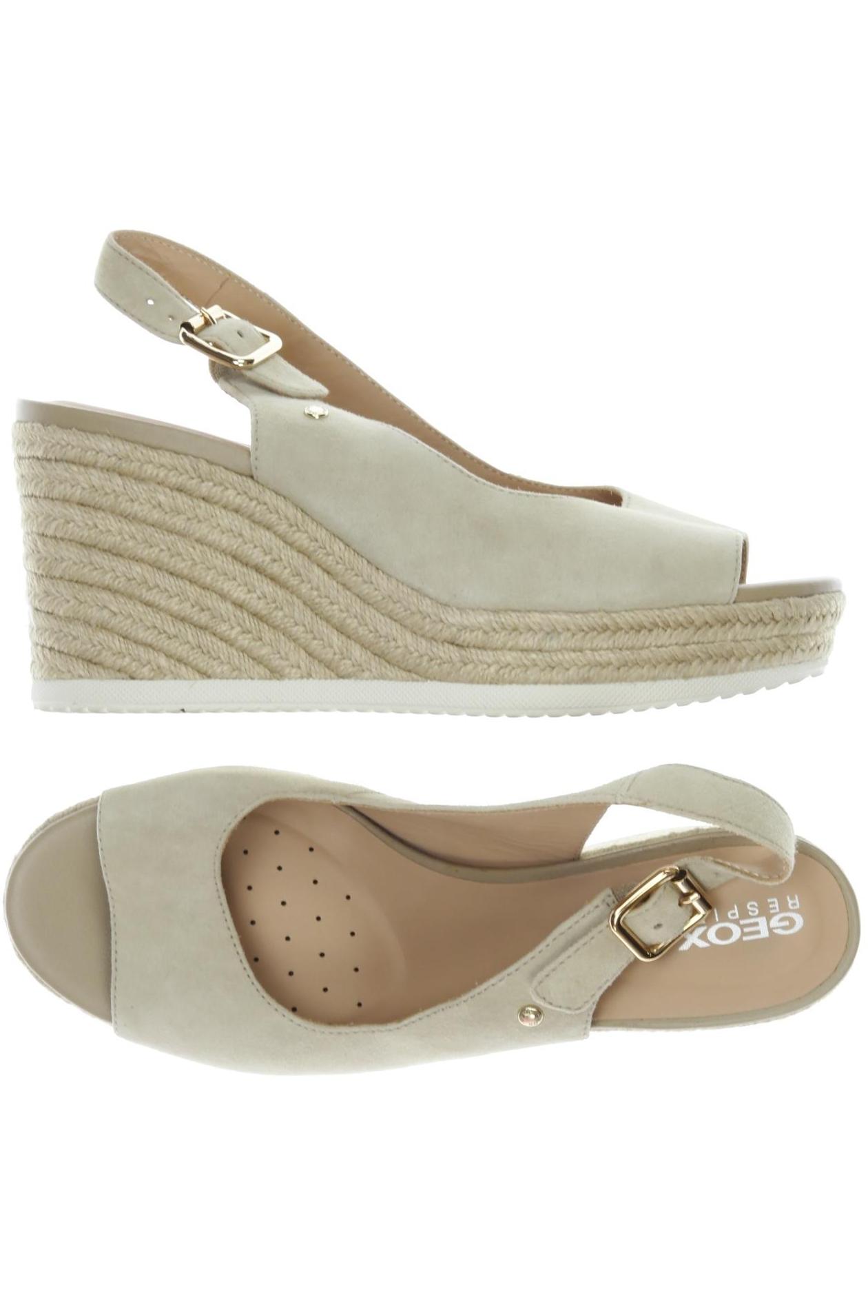 

Geox Damen Sandale, beige, Gr. 38